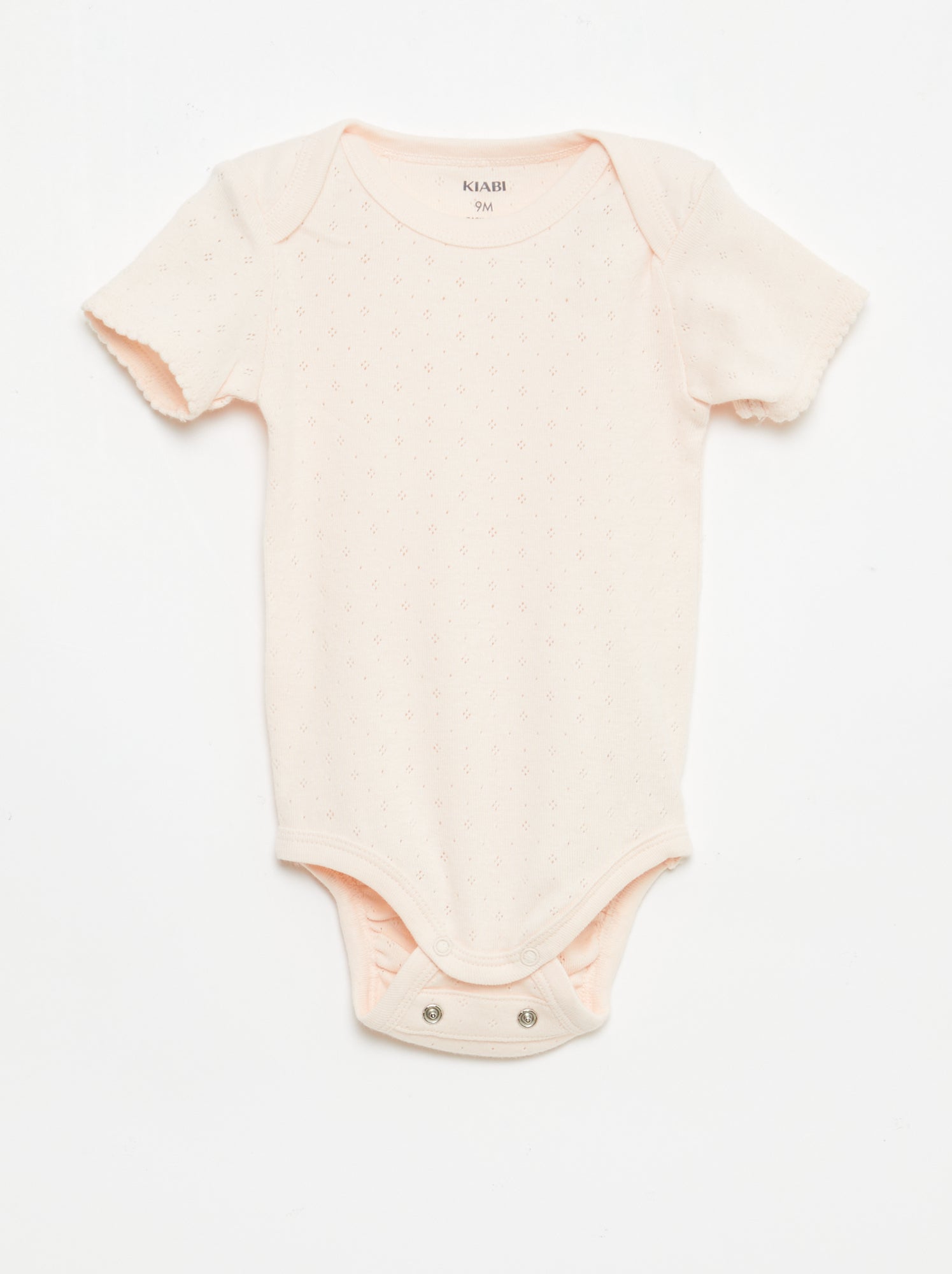 Bodies évolutif en maille unie - Lot de 3 - Orange