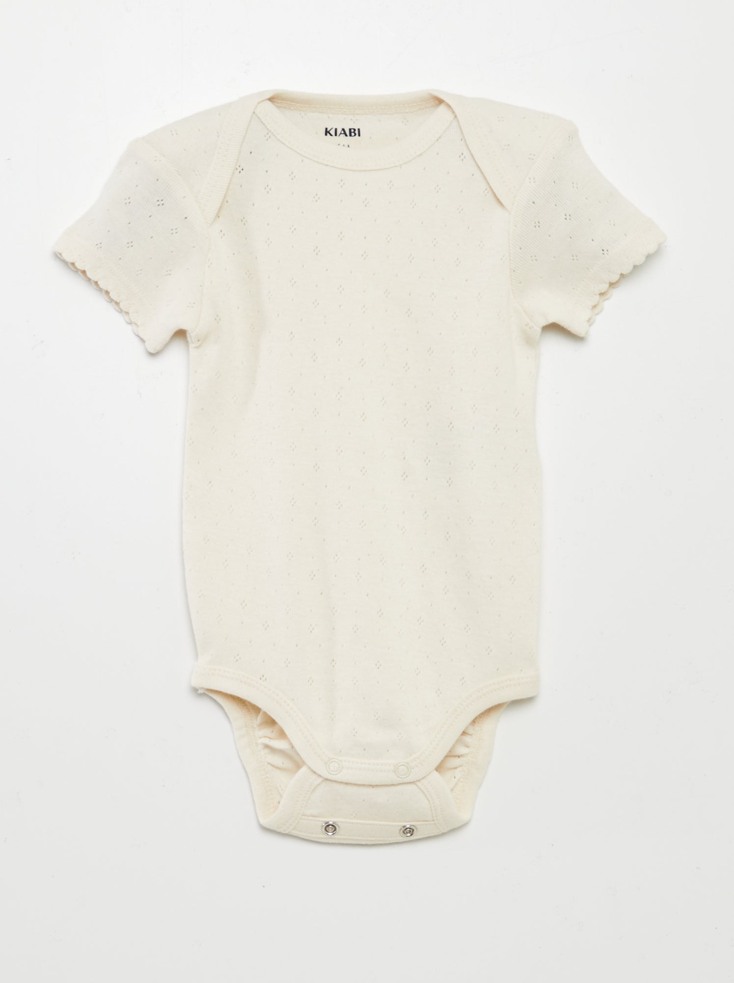 Bodies évolutif en maille unie - Lot de 3 - Rose