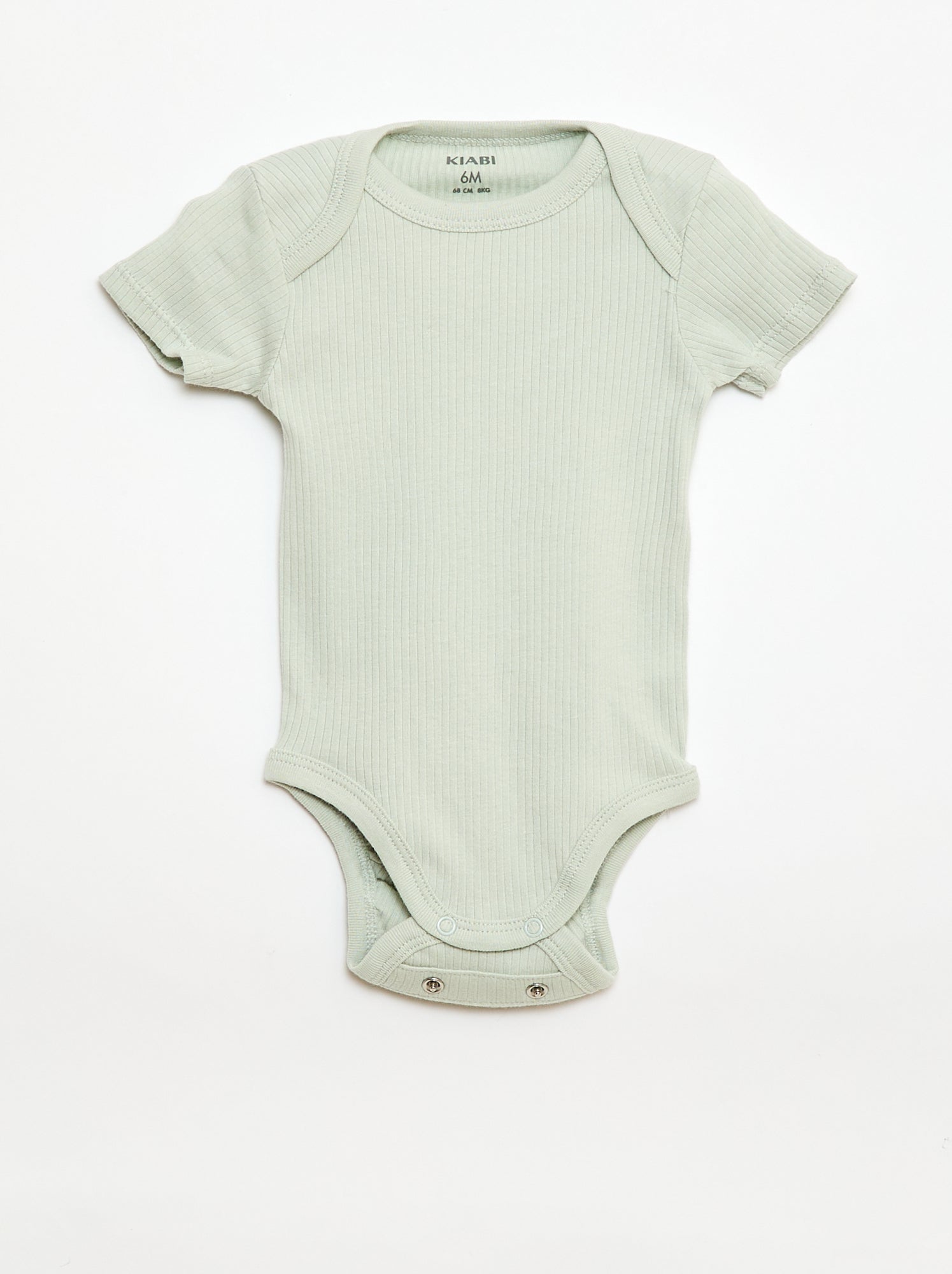 Bodies évolutif en maille unie - Lot de 3 - Vert