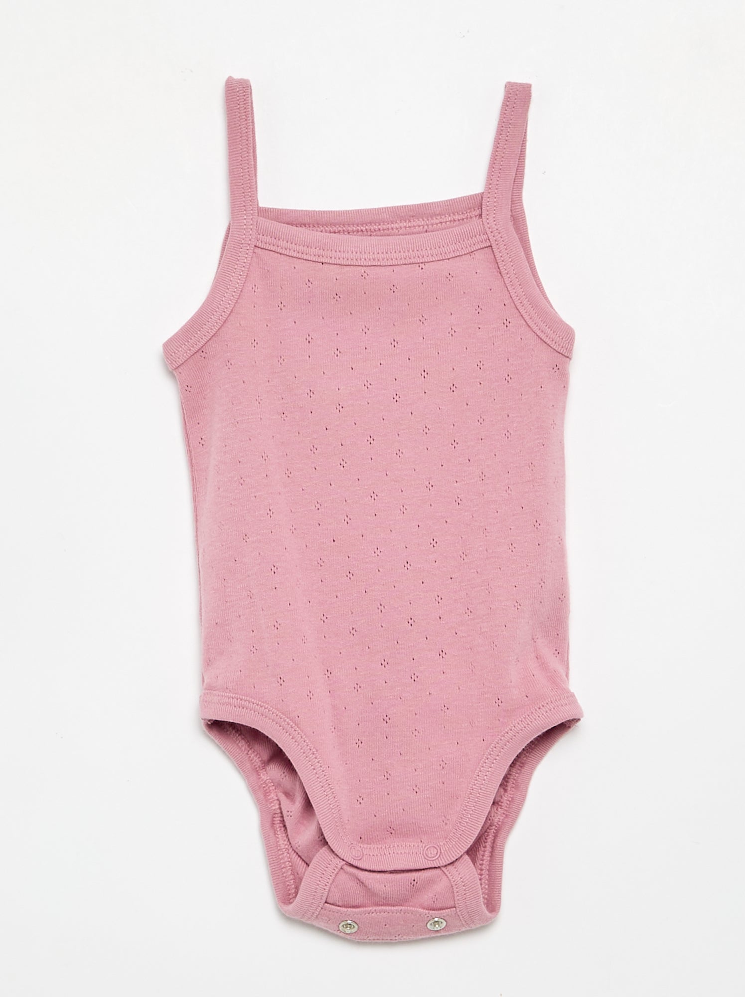 Bodies évolutifs à bretelles - lot de 3 - Beige