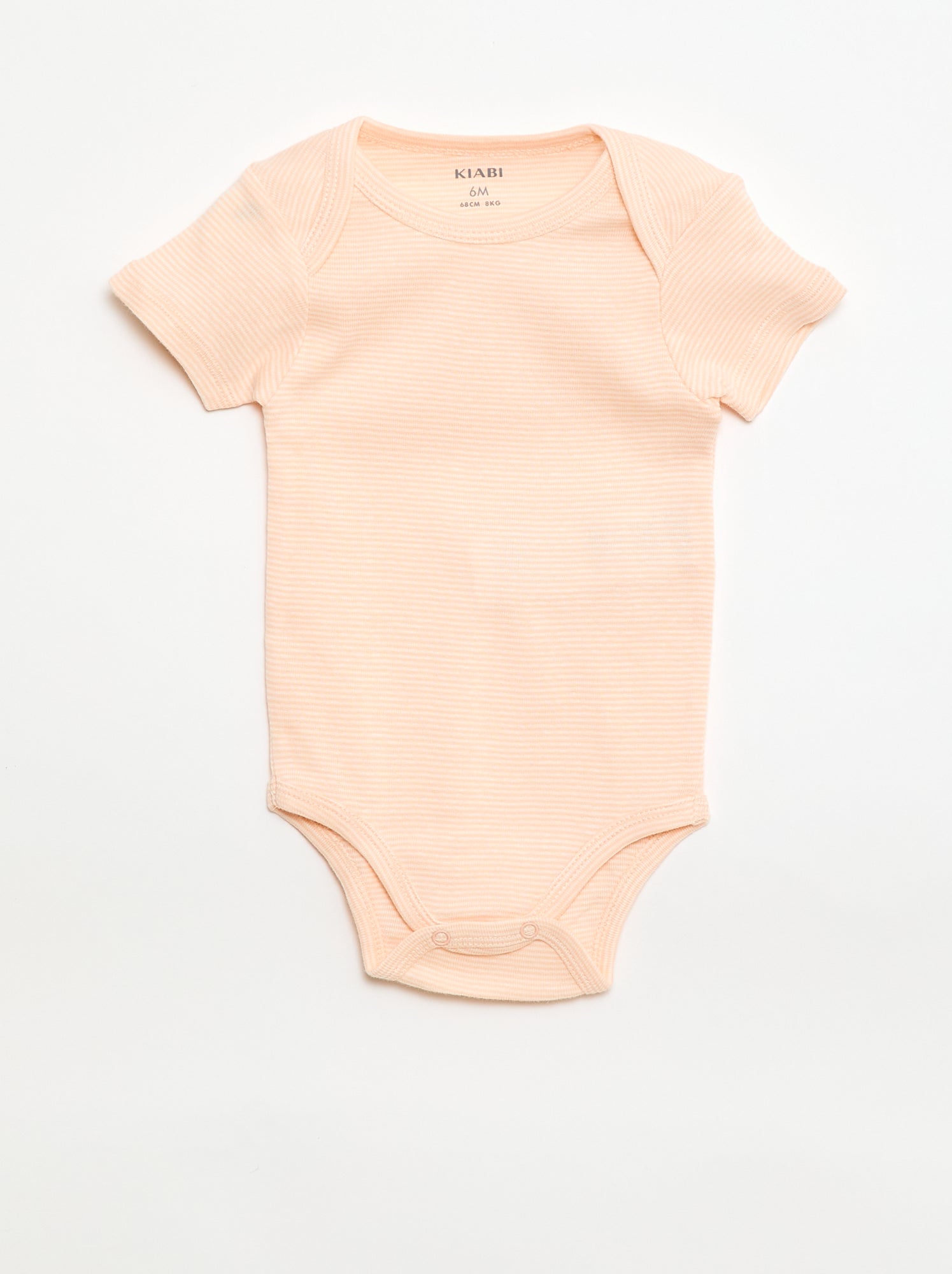 Bodies imprimés en coton - lot de 3 - Orange