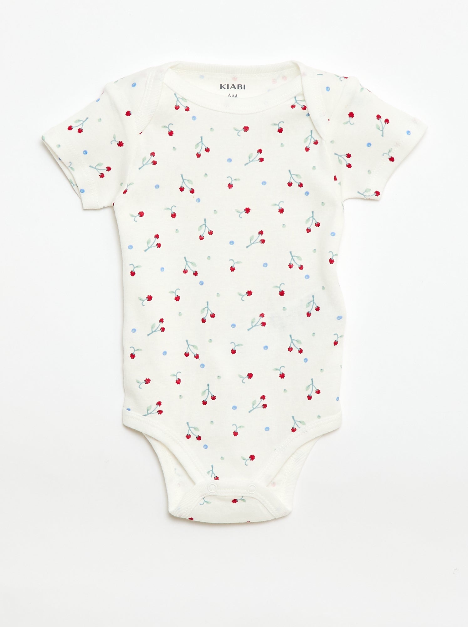 Bodies imprimés en coton - lot de 3 - Vert