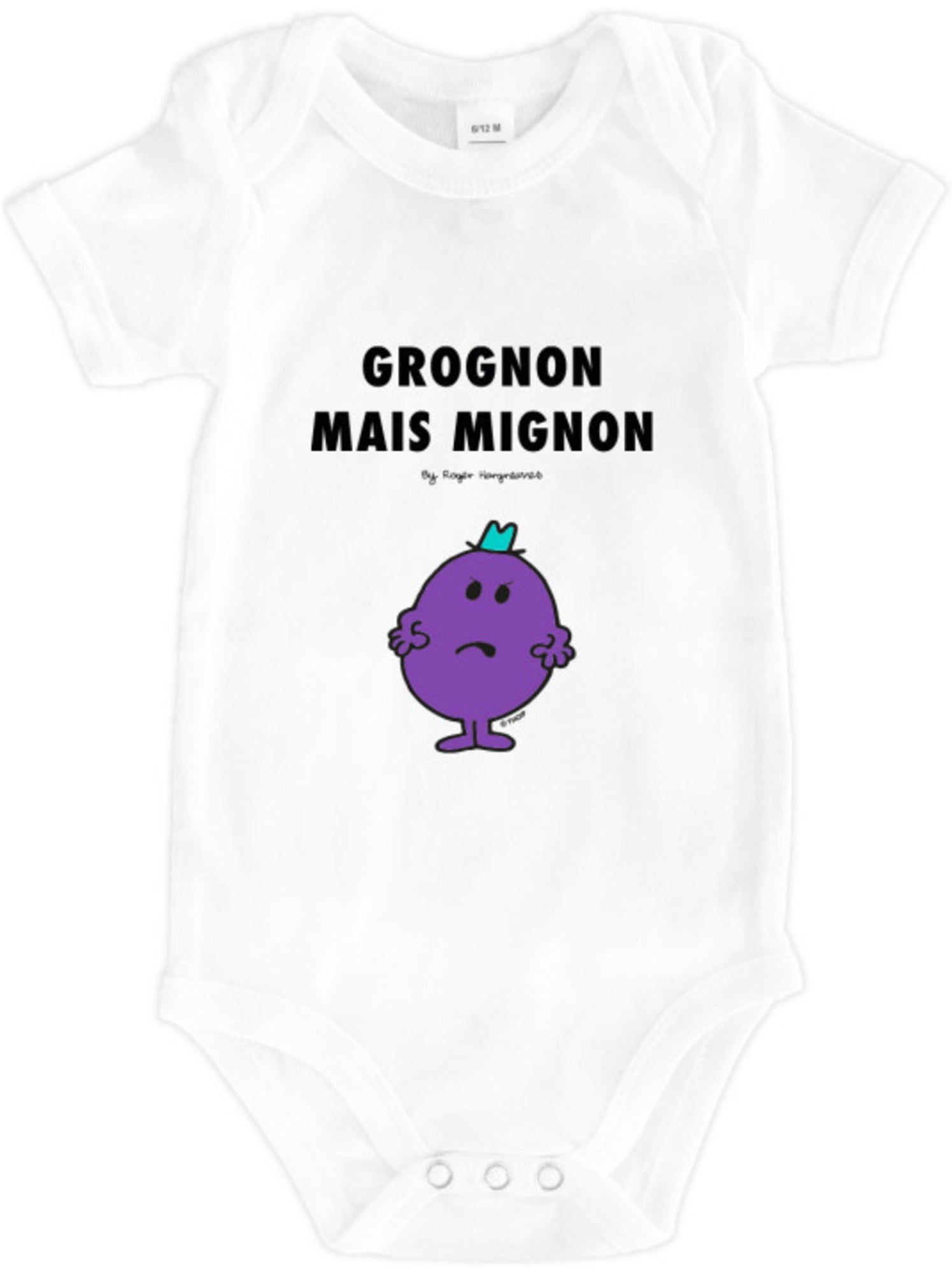 Body - GROGNON MAIS MIGNON 2 - Blanc