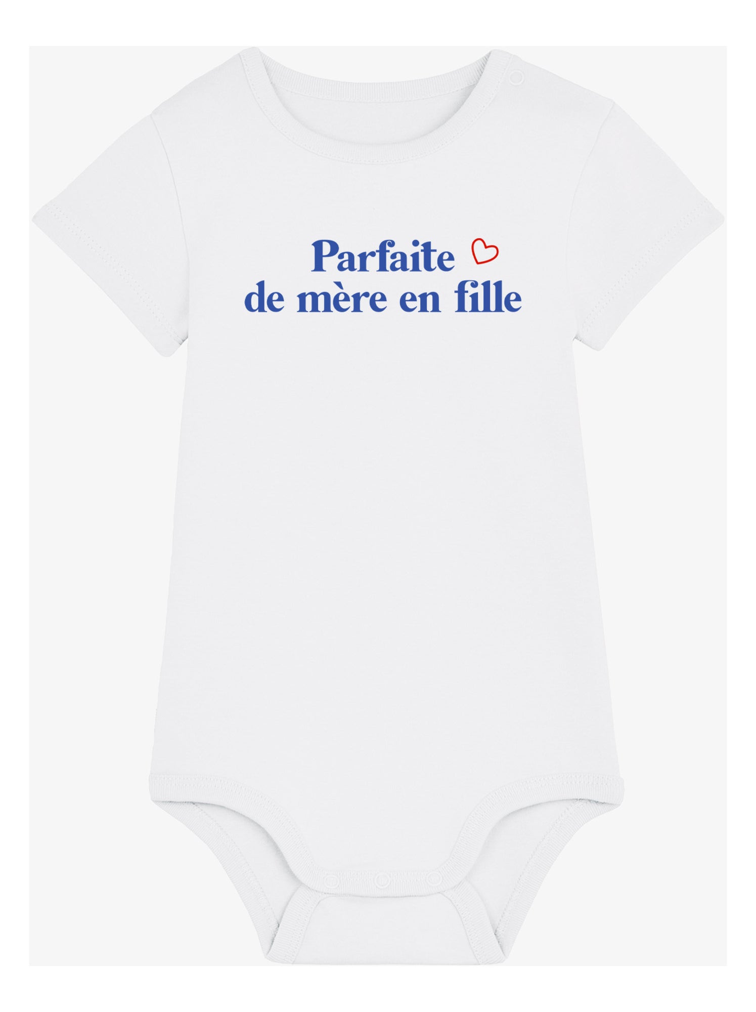 Body - PARFAITE DE MÈRE EN FILLE WAF - Blanc