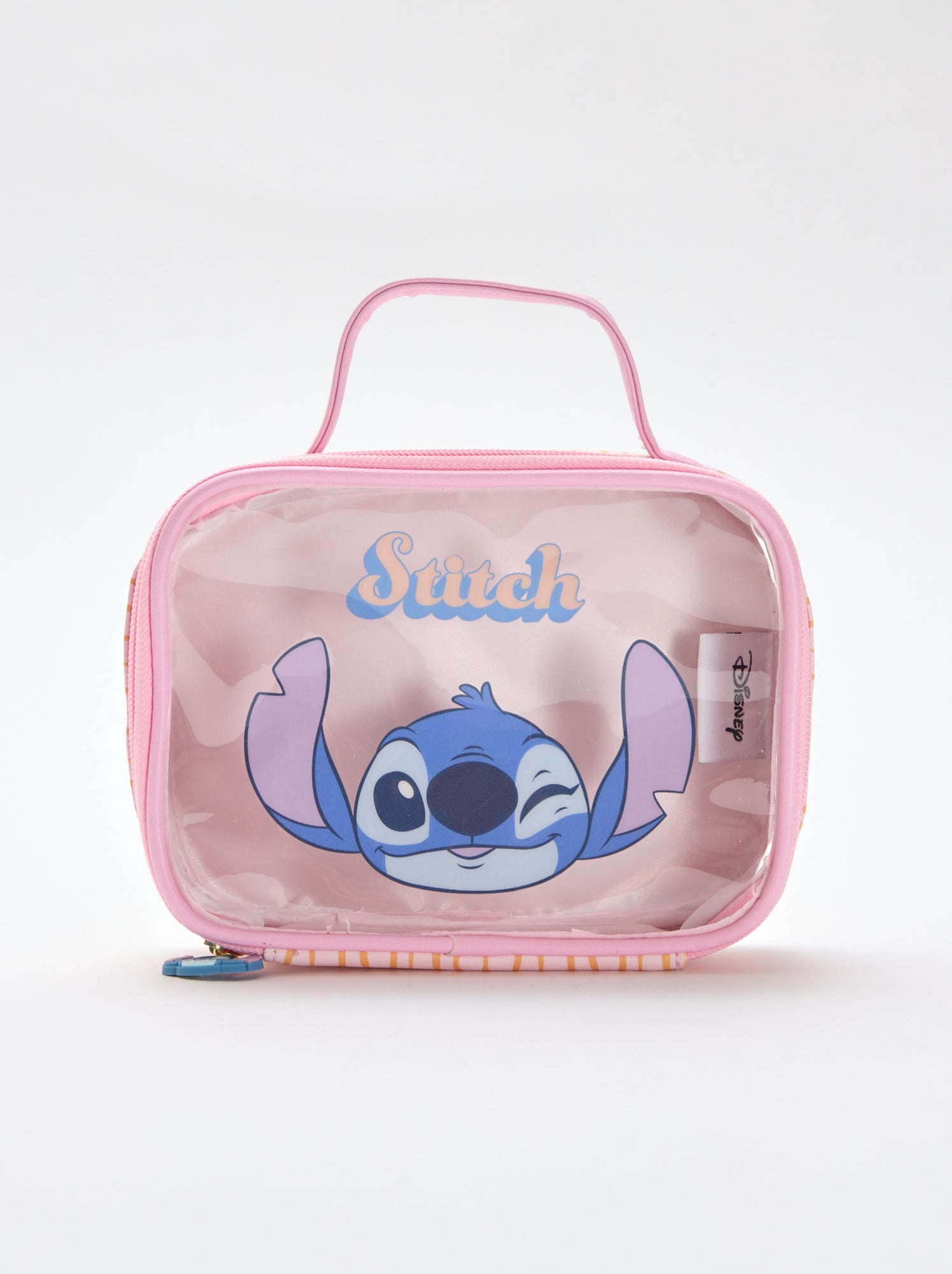 Boîte de rangement 'Disney' 'Stitch' transparente - Rose