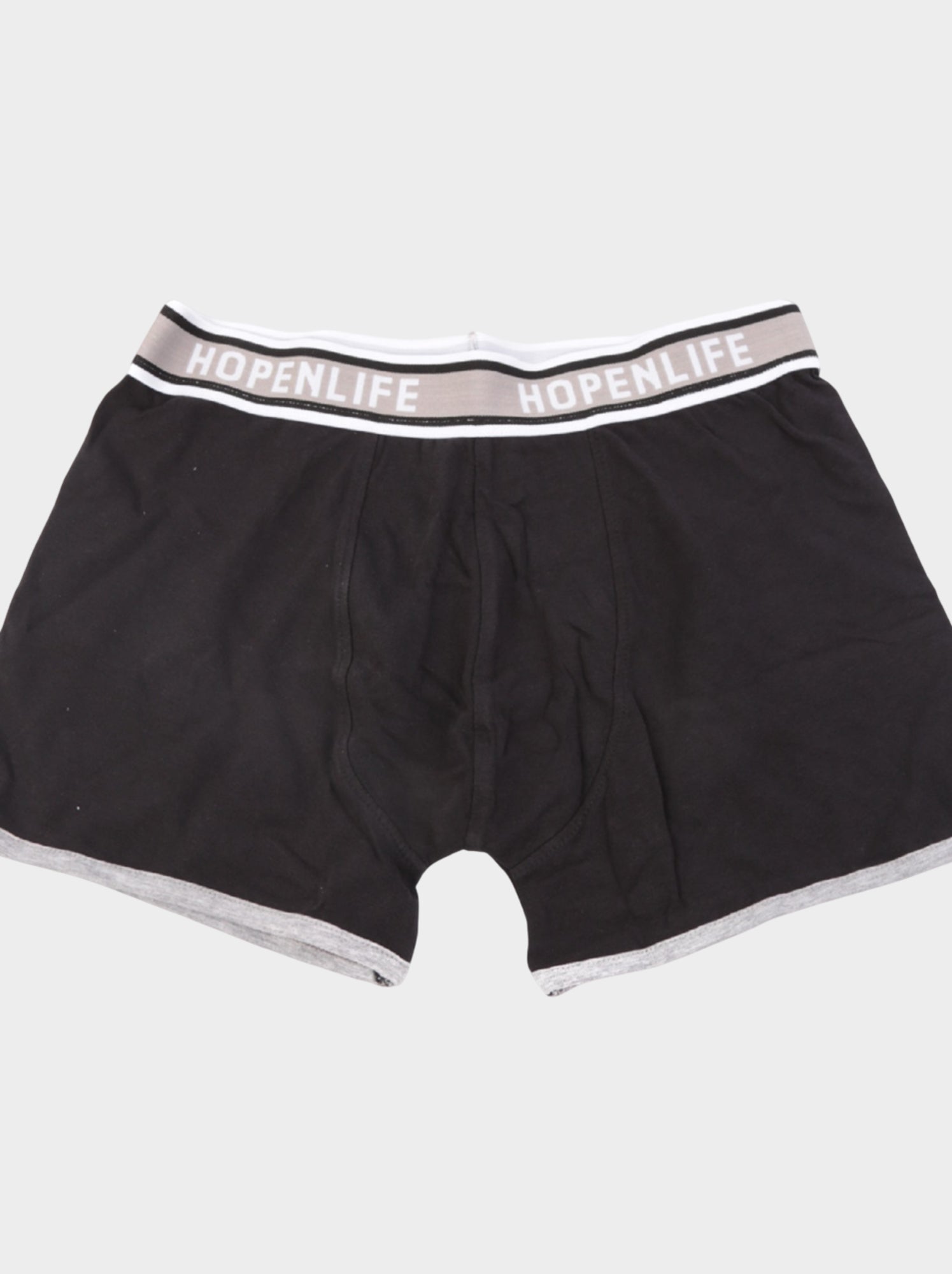 Boites de boxer , lot de 2 couleurs - Noir Gris