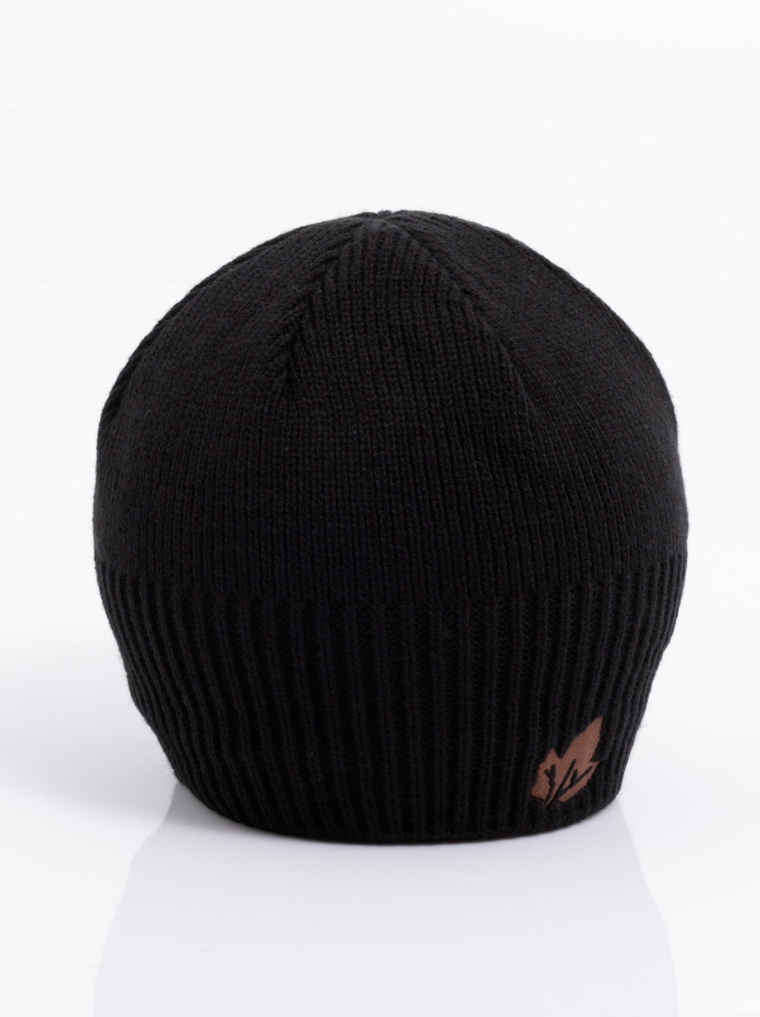 Bonnet cotelé chaud, intérieur polaire - afibel - Noir