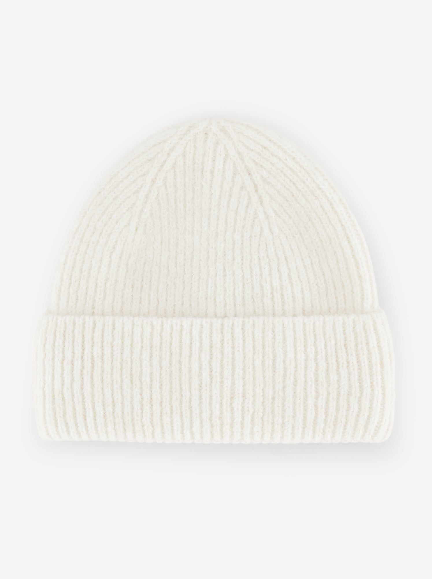 Bonnet en maille grosse jauge - Beige