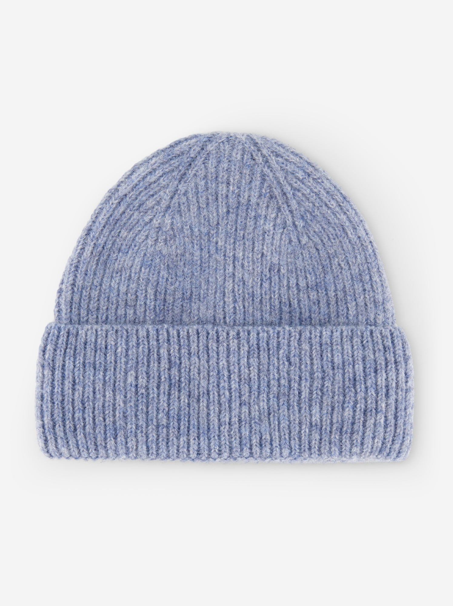 Bonnet en maille grosse jauge - Bleu