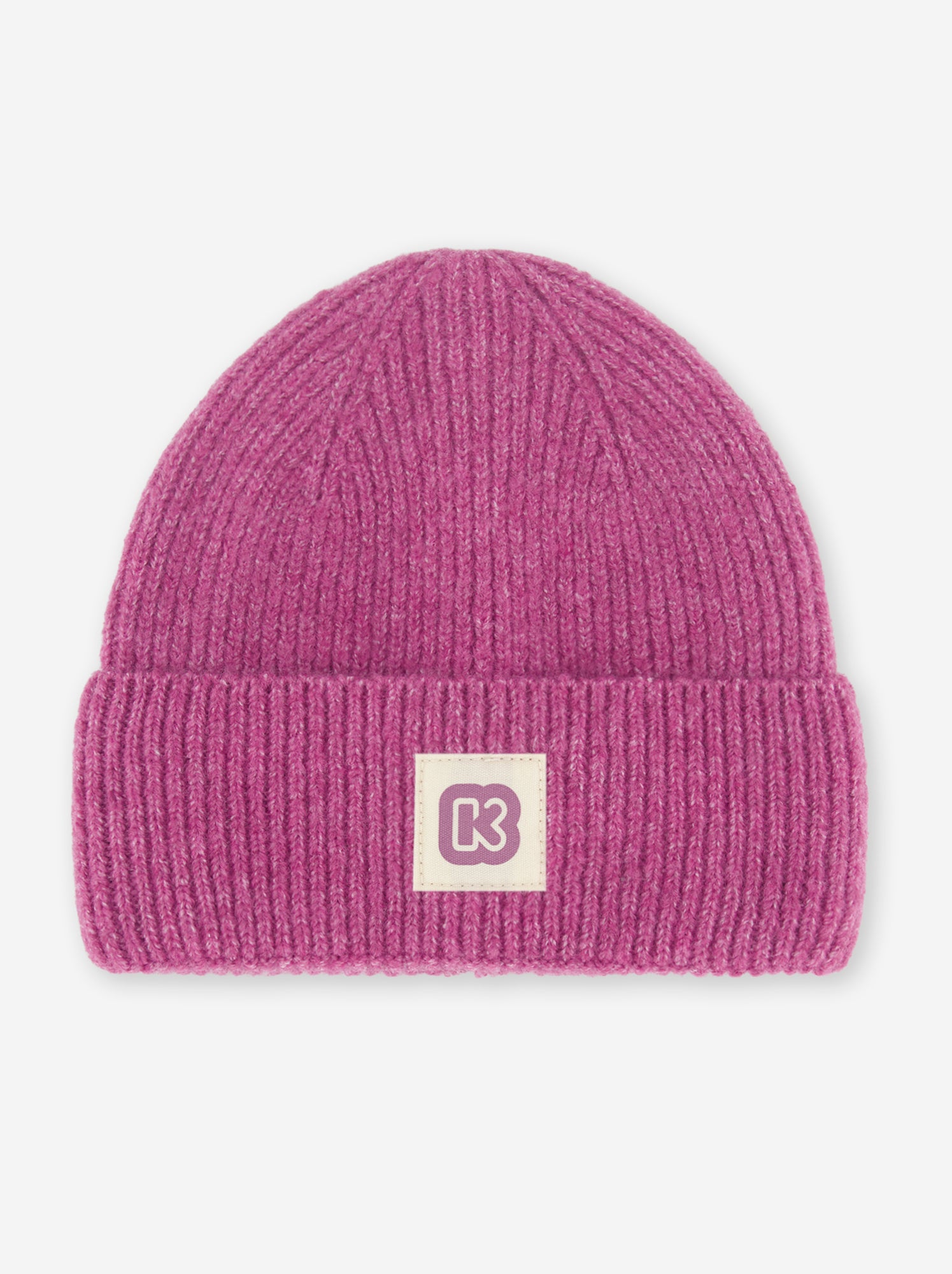 Bonnet enfant en maille - Kiabi - Violet