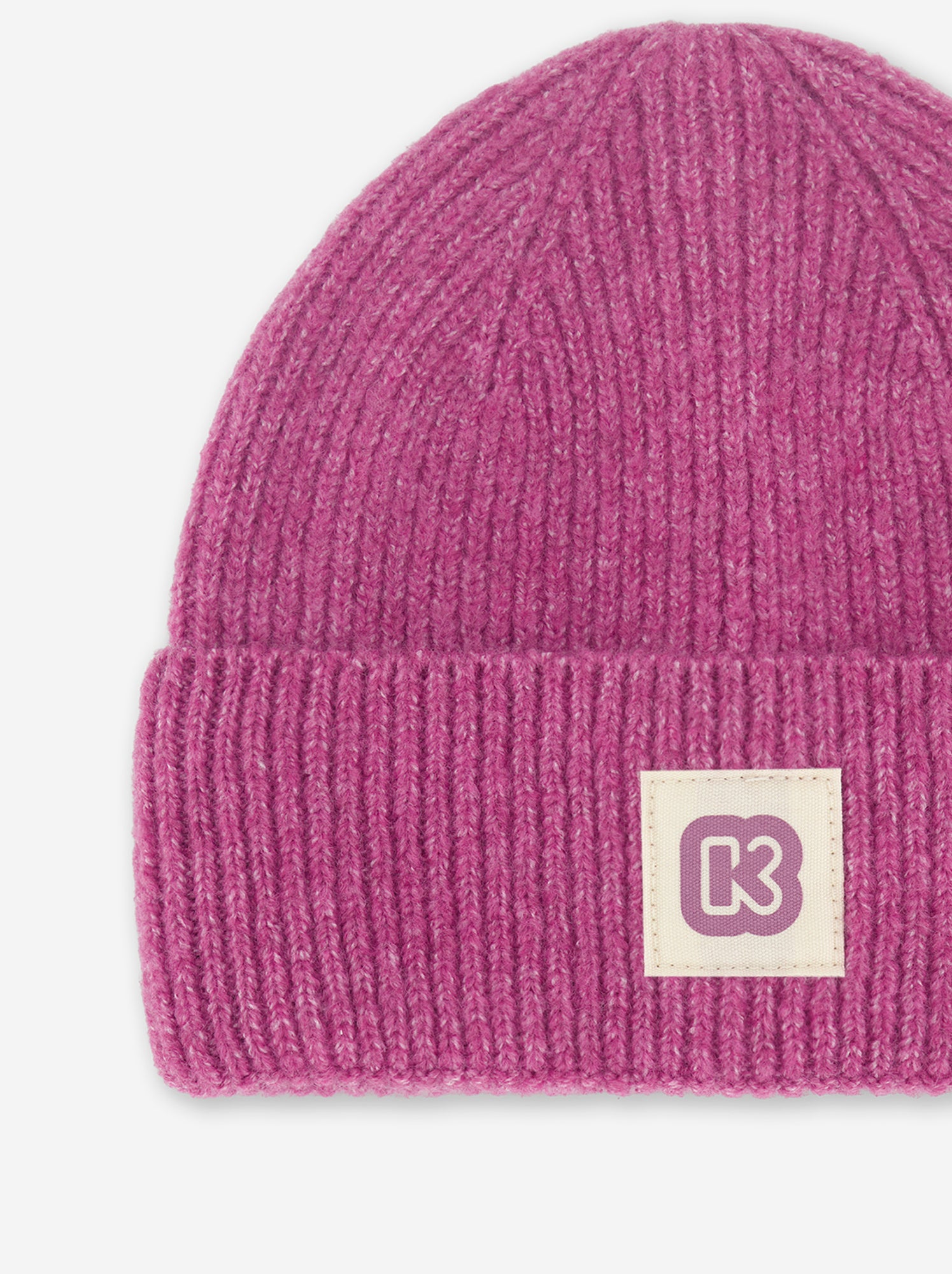 Bonnet enfant en maille - Kiabi - Violet