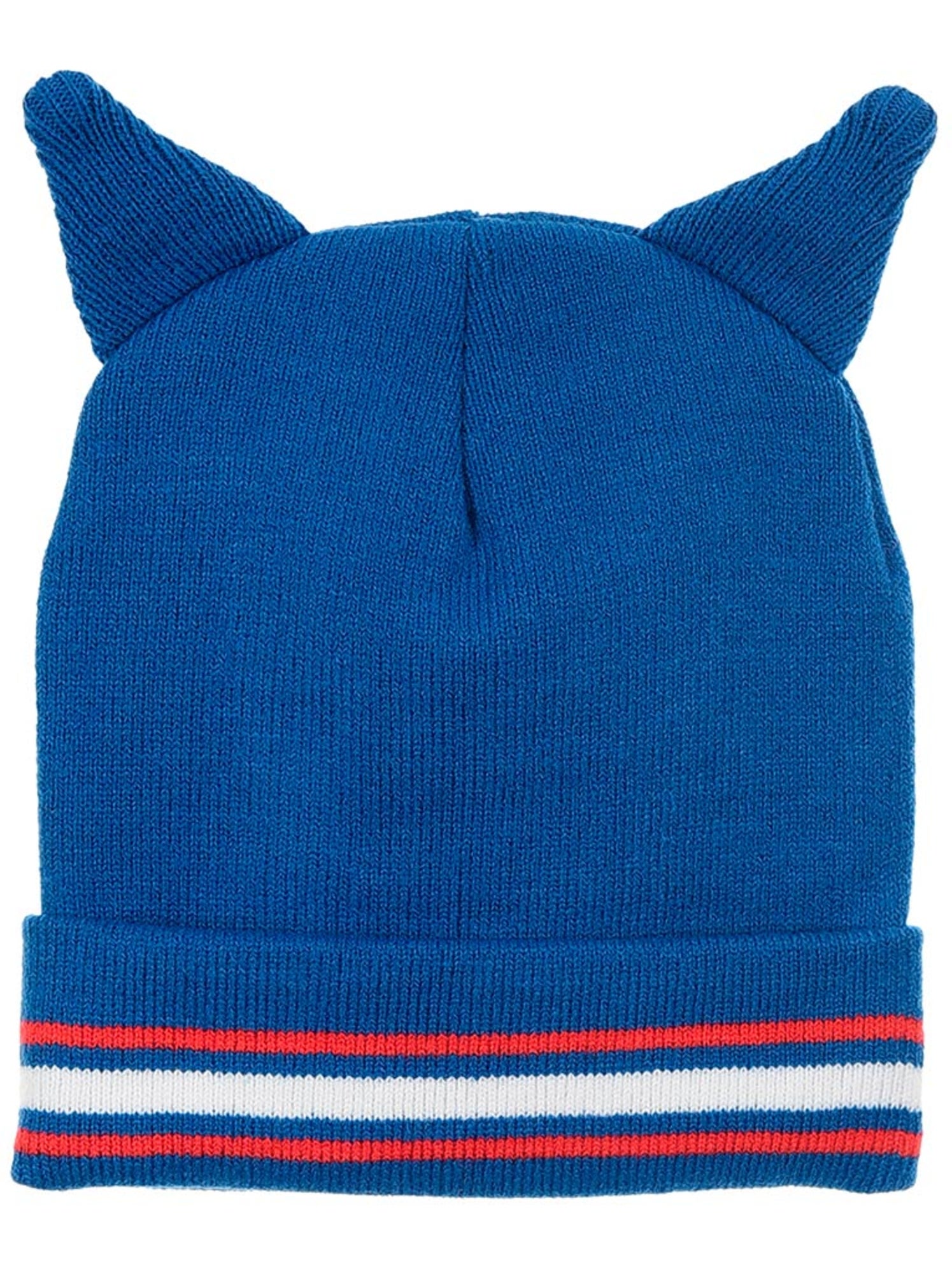 Bonnet   garçon sonic - licence officielle - Bleu