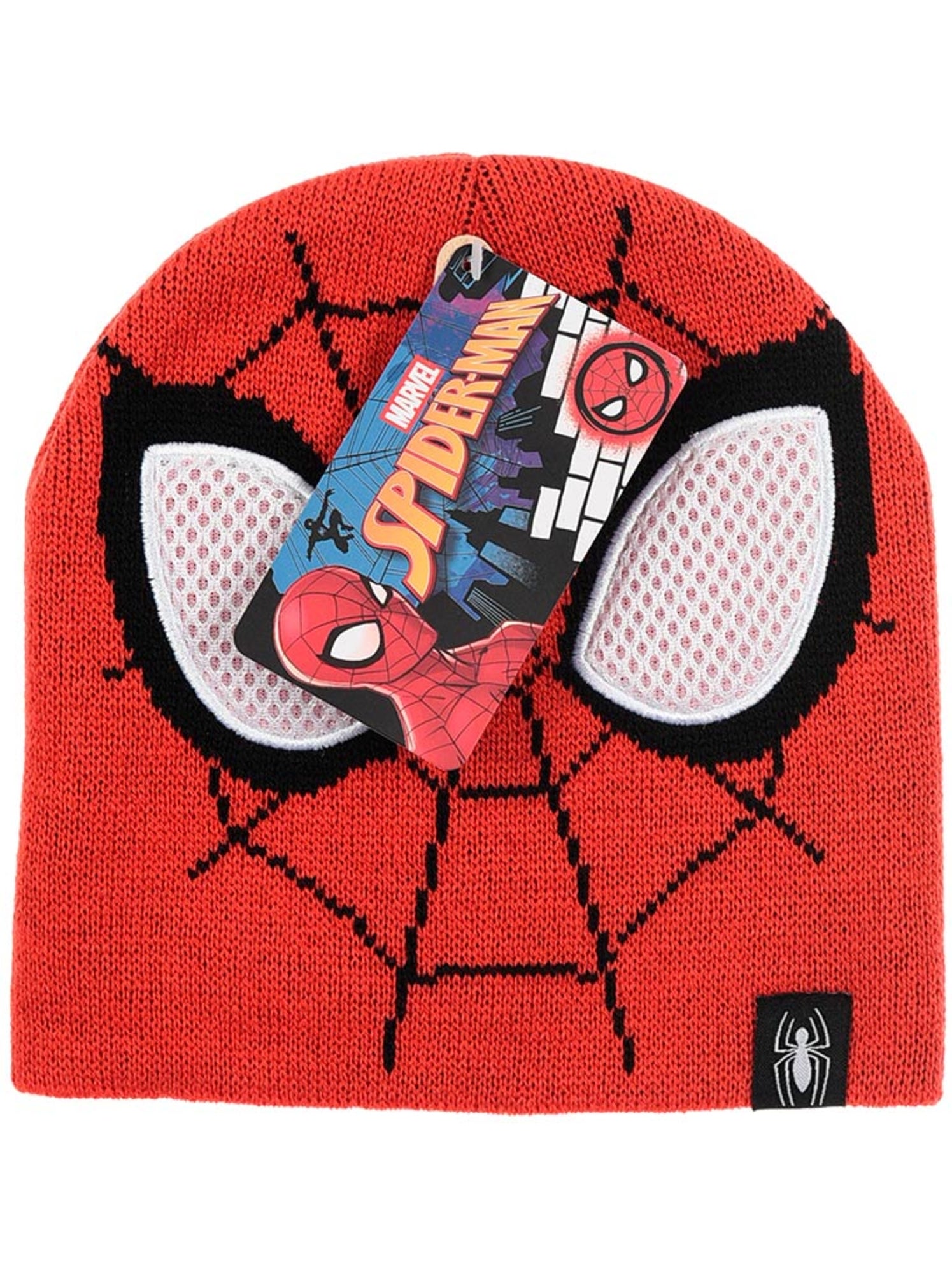 Bonnet   garçon spiderman - licence officielle - Rouge