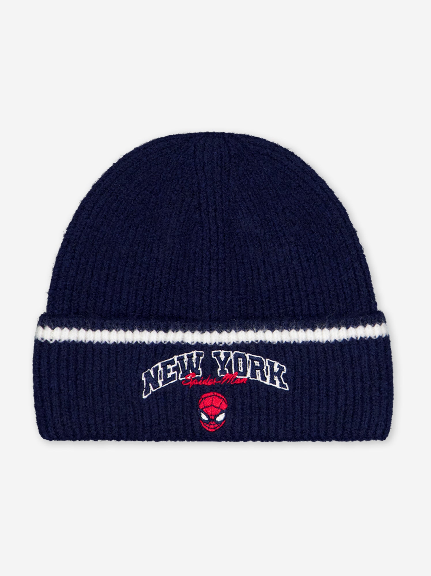 Bonnet 'Marvel' 'Spider-man' à revers - Bleu