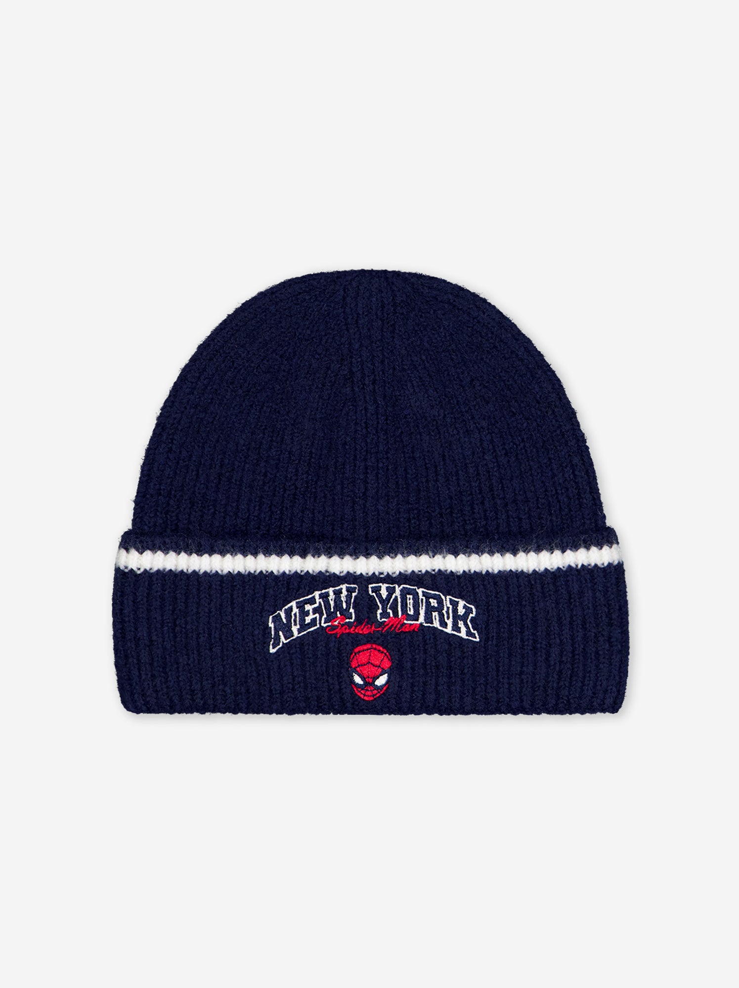 Bonnet 'Marvel' 'Spider-man' à revers - Bleu