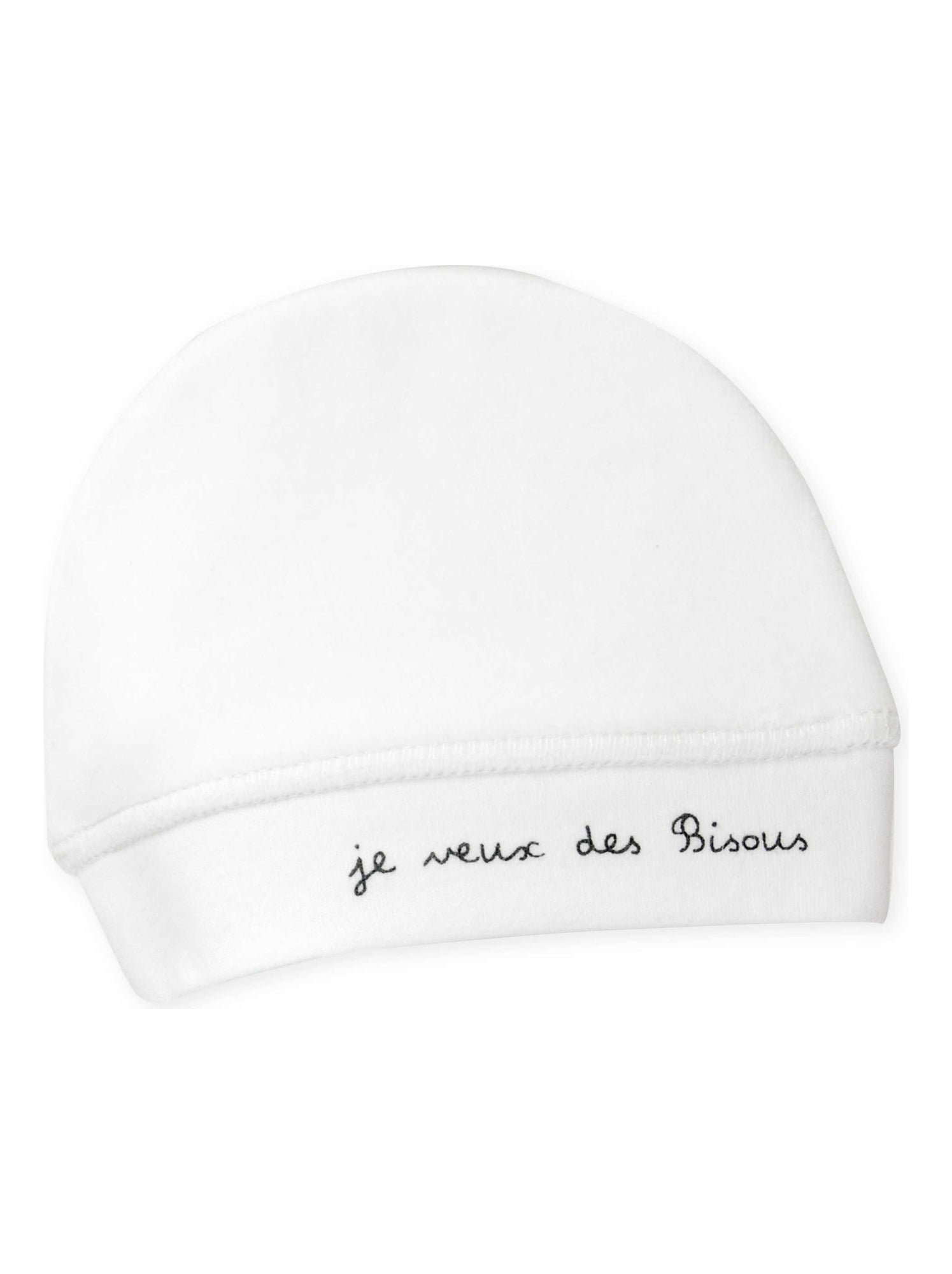 Bonnet naissance - Blanc