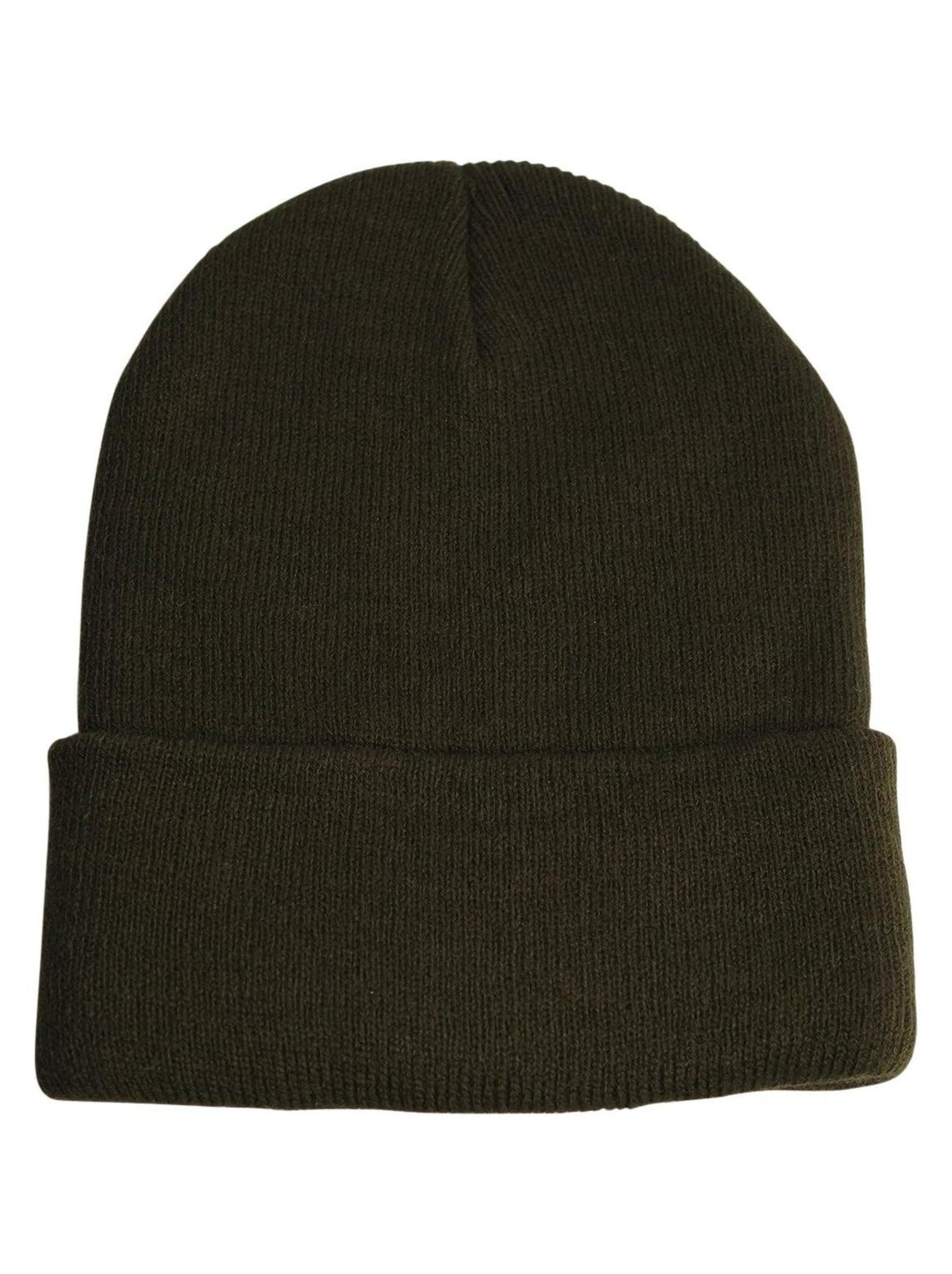 Bonnet uni BERNE - Vert kaki