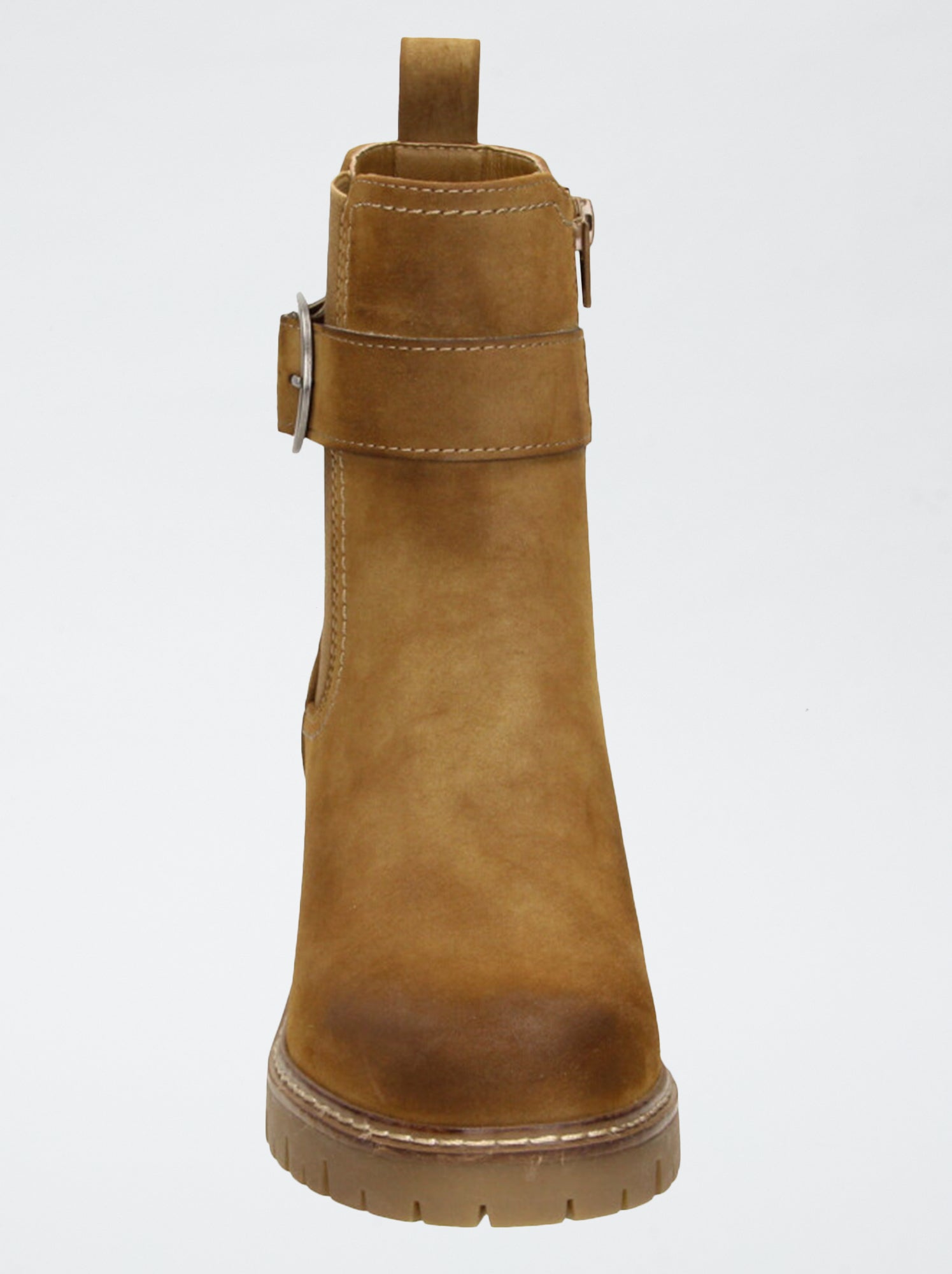 Boots avec semelle crantée - Marron