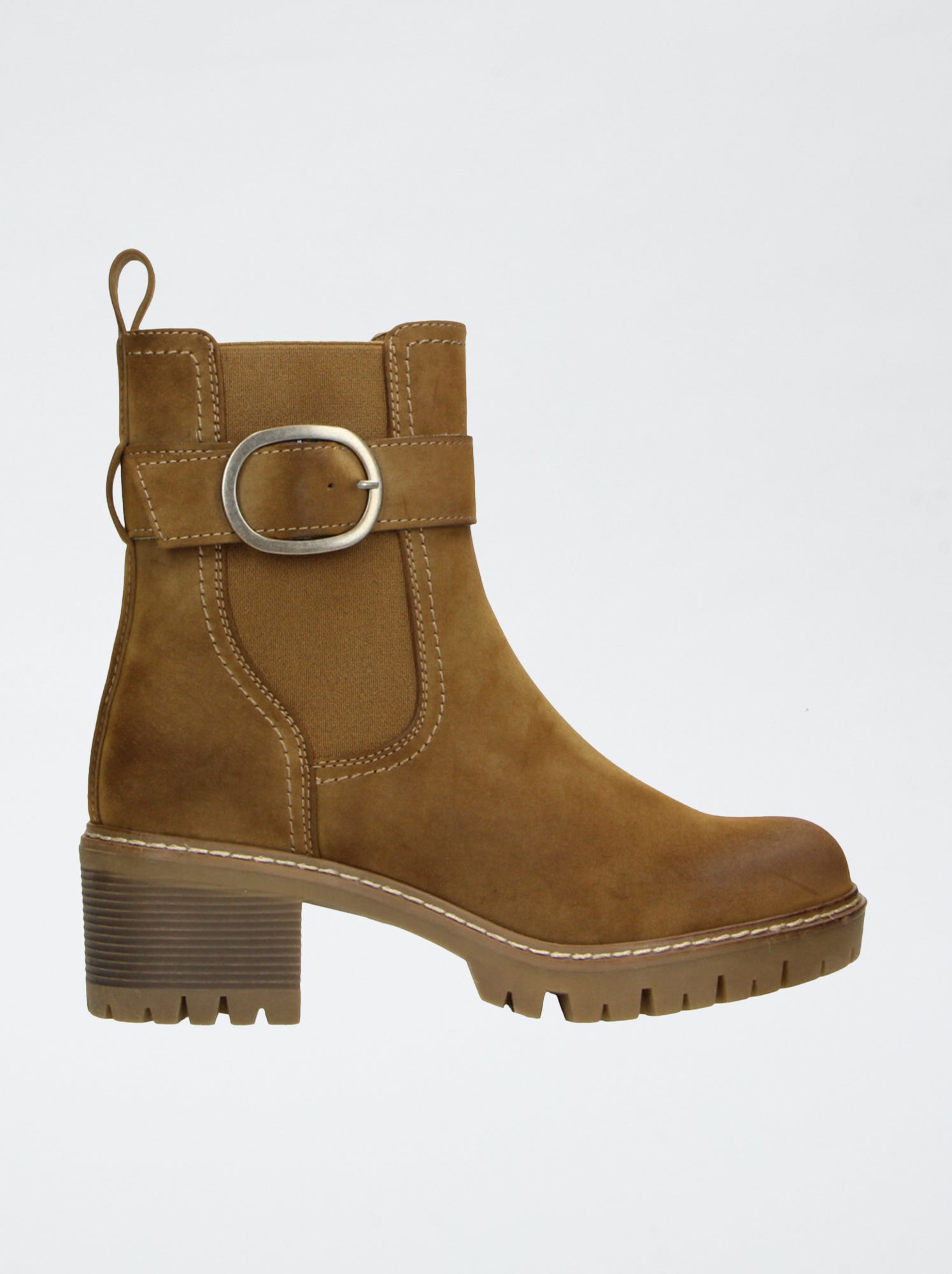Boots avec semelle crantée - Marron