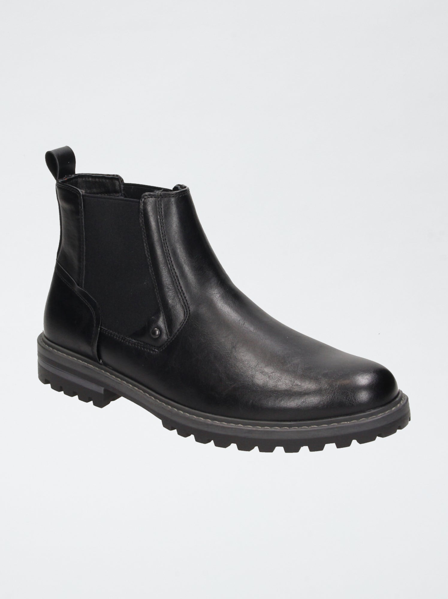 Boots en simili - Noir