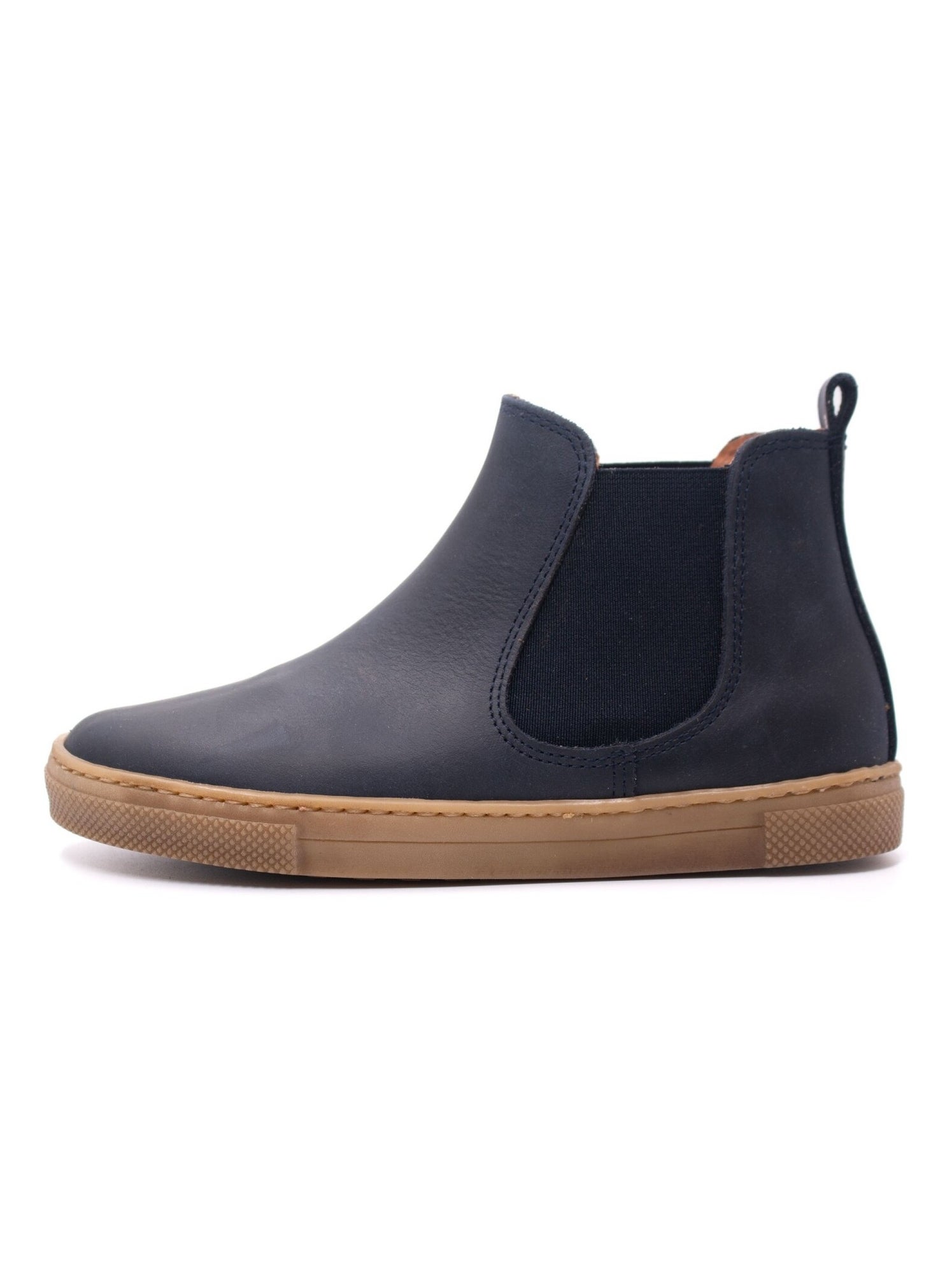 Boots Enfant En Cuir - Boni Kola - Bleu marine