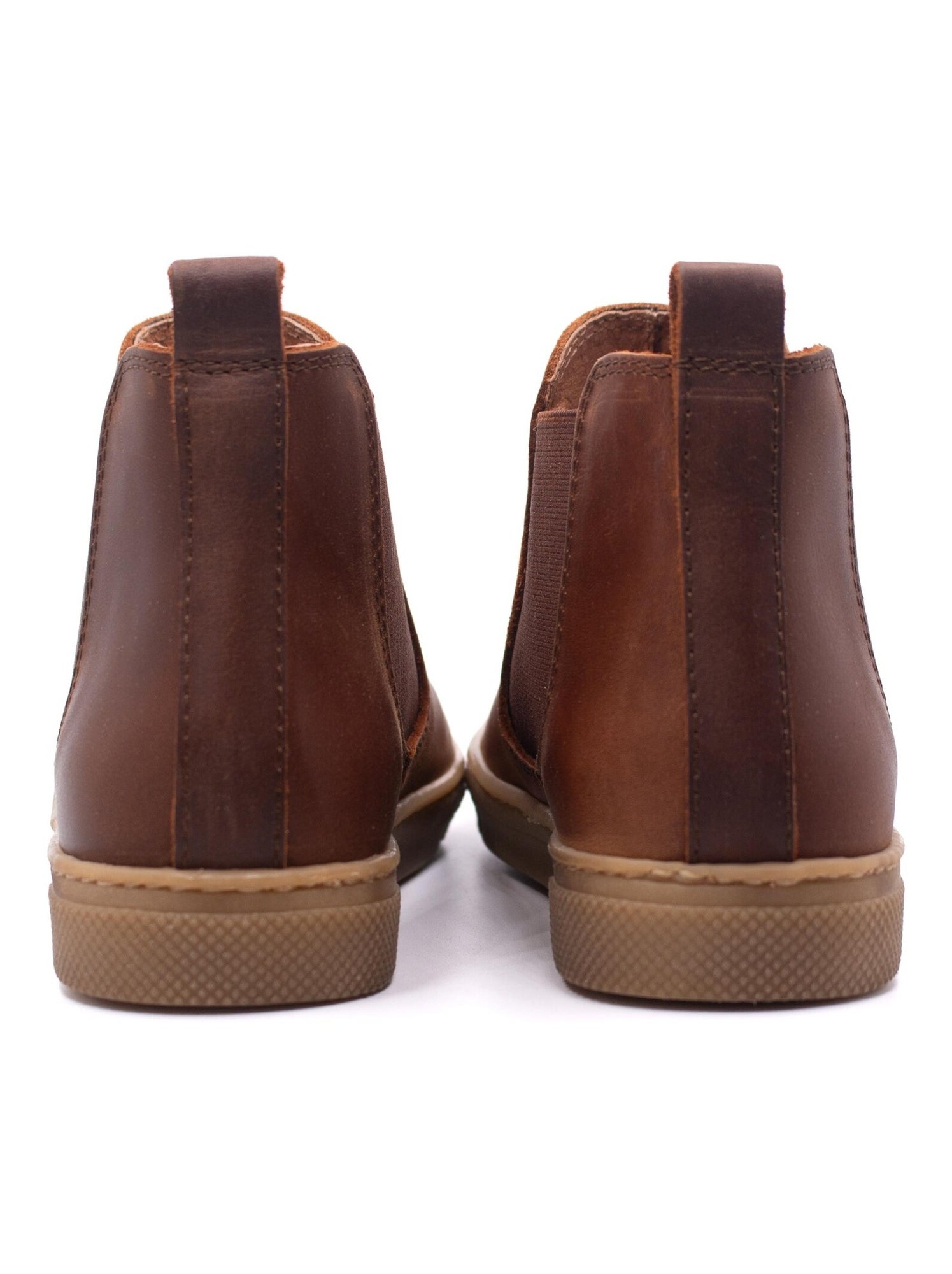 Boots Enfant En Cuir - Boni Kola - Marron