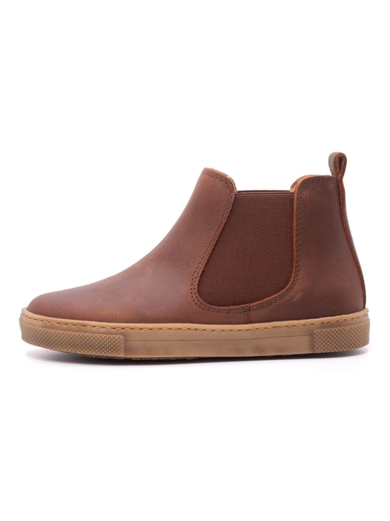 Boots Enfant En Cuir - Boni Kola - Marron