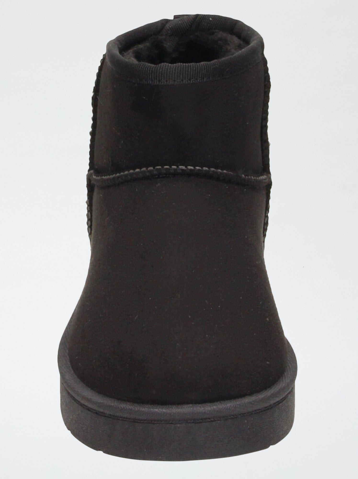 Boots fourrées en suédine - Noir