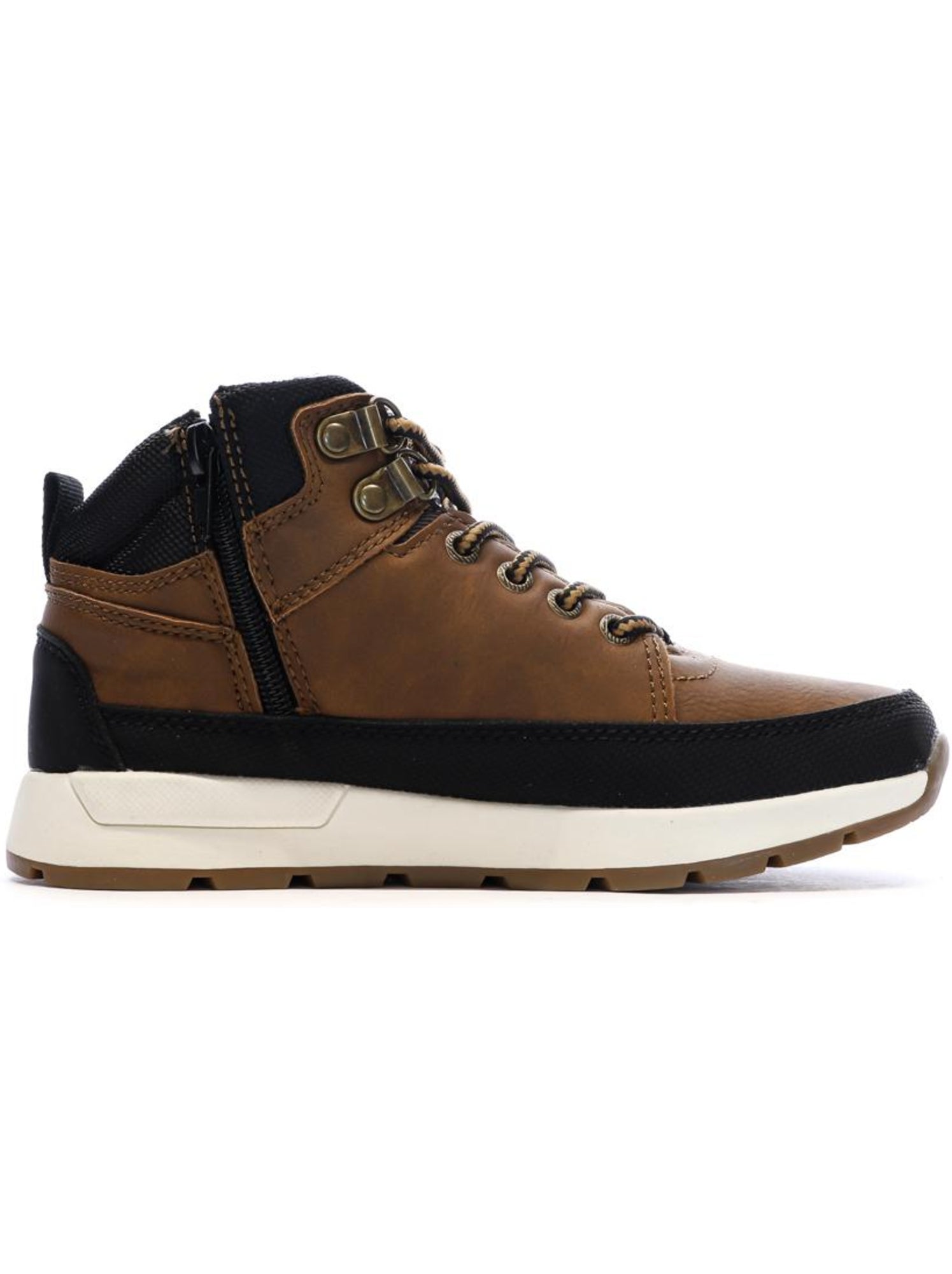 Boots garçon kaporal - Marron cappuccino
