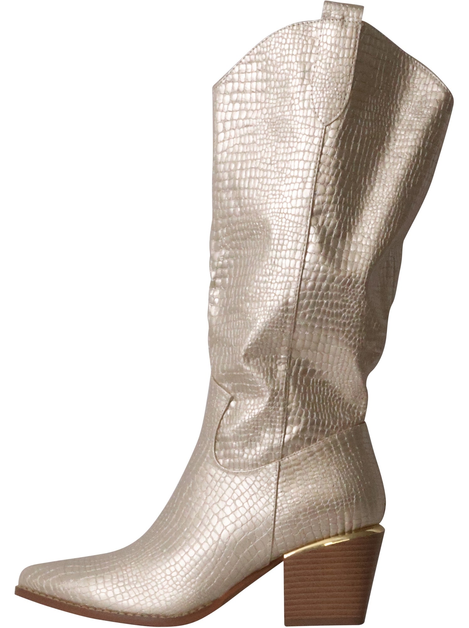 Bottes à Talon Findlay - Doré/or