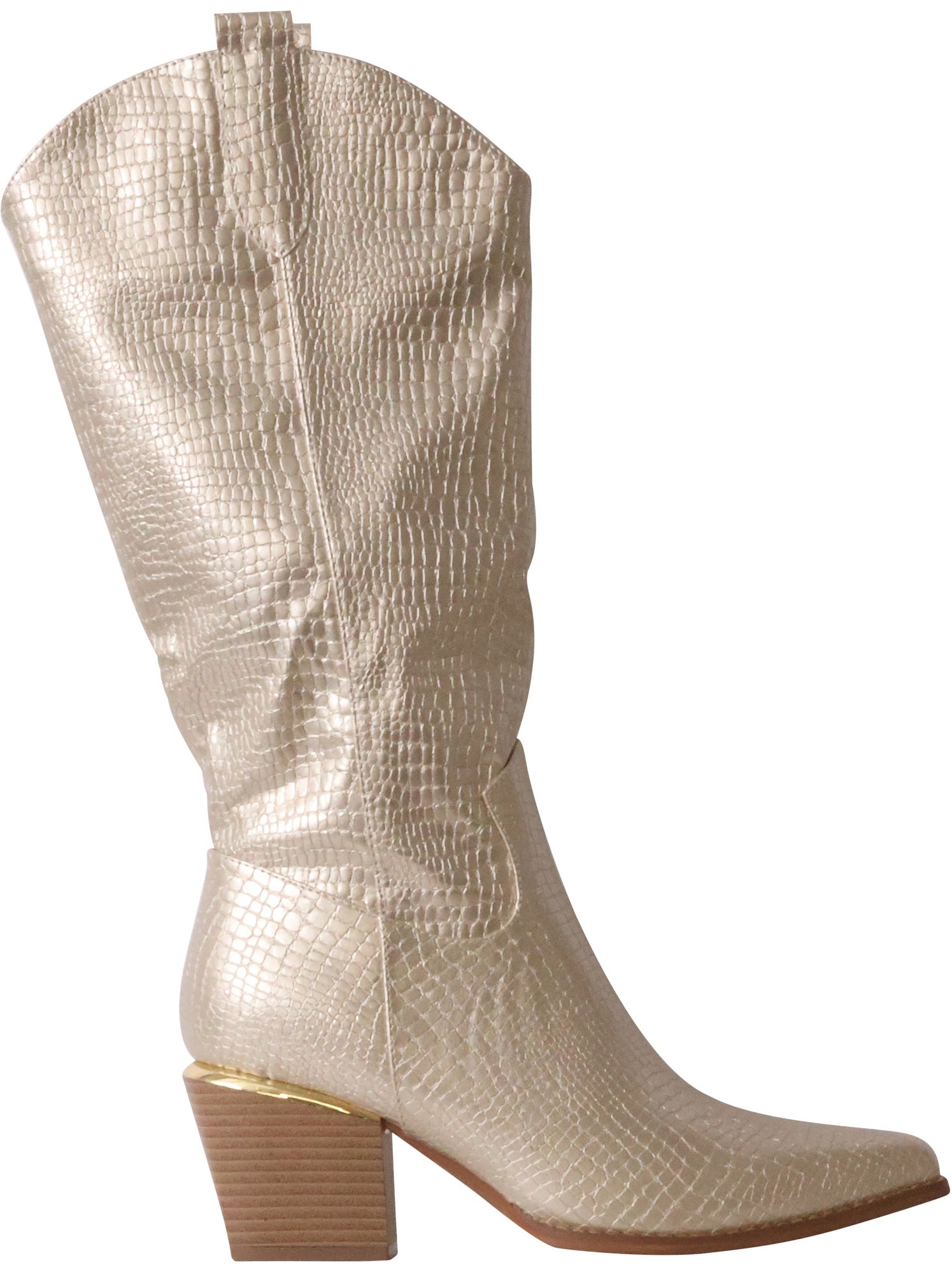 Bottes à Talon Findlay - Doré/or