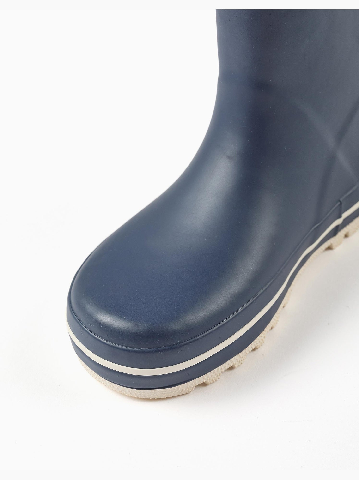 Bottes de pluie en caoutchouc avec semelle antidérapante - Bleu Bleu