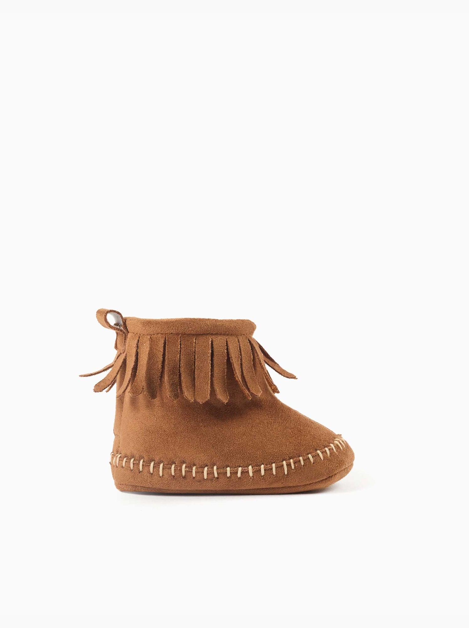Bottes pré-marche avec doublure et franges - Multicolore
