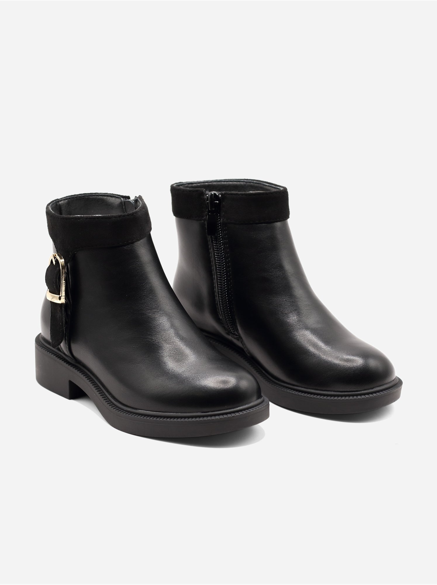 Bottines à bride - Noir