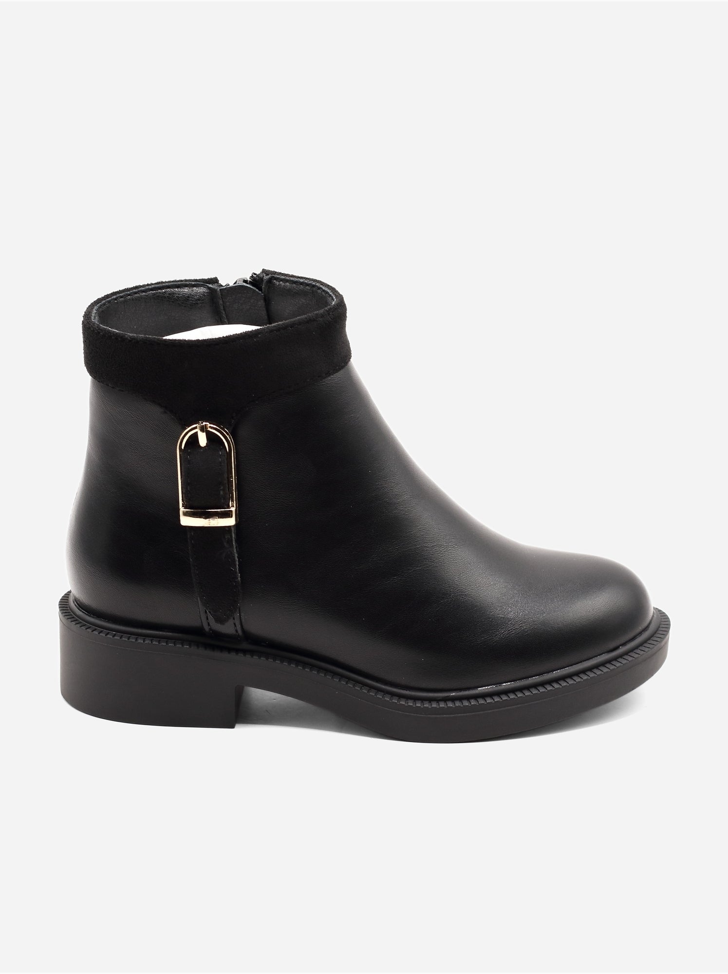 Bottines à bride - Noir