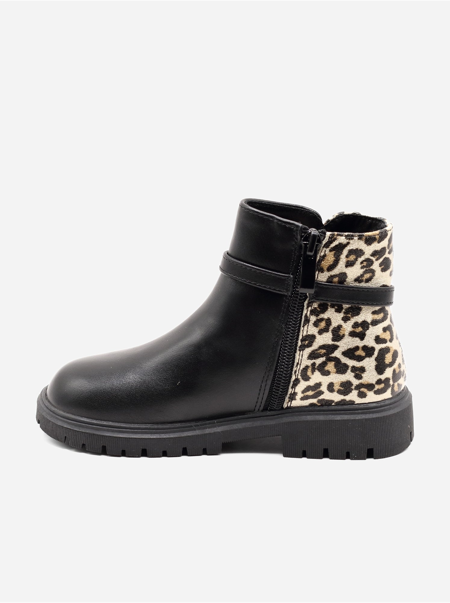 Bottines à imprimés - Noir