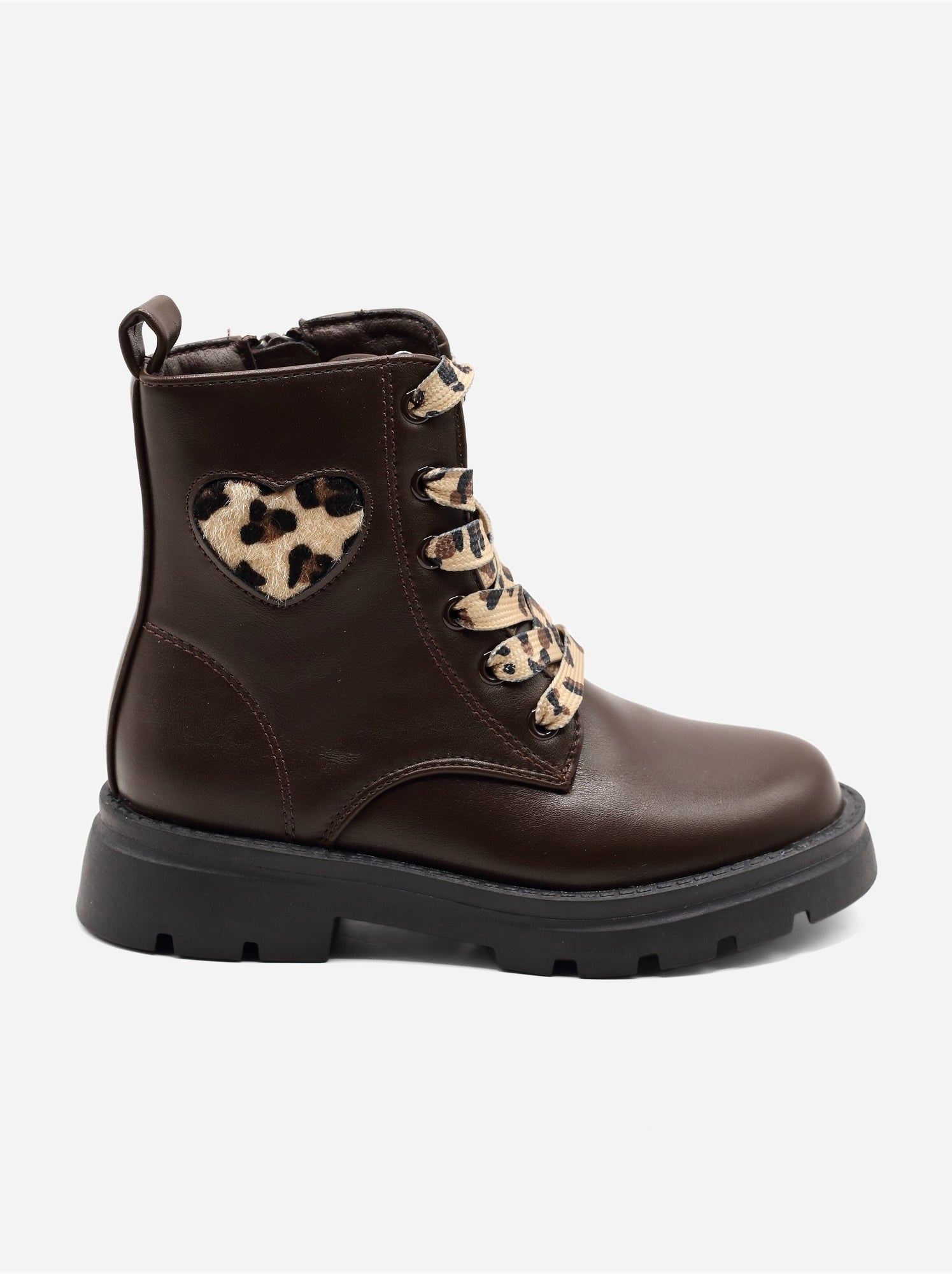 Bottines a lacets - Marron foncé