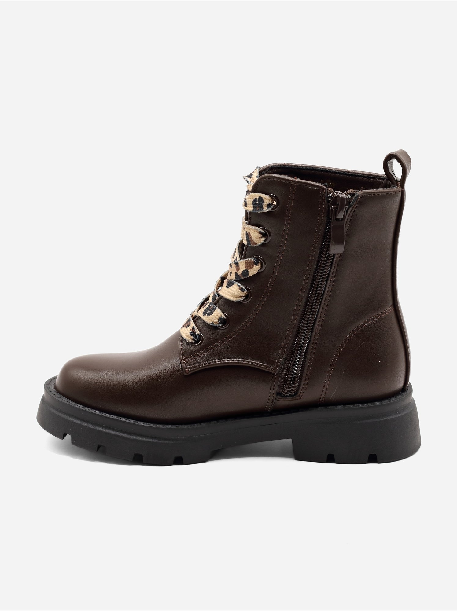 Bottines a lacets - Marron foncé