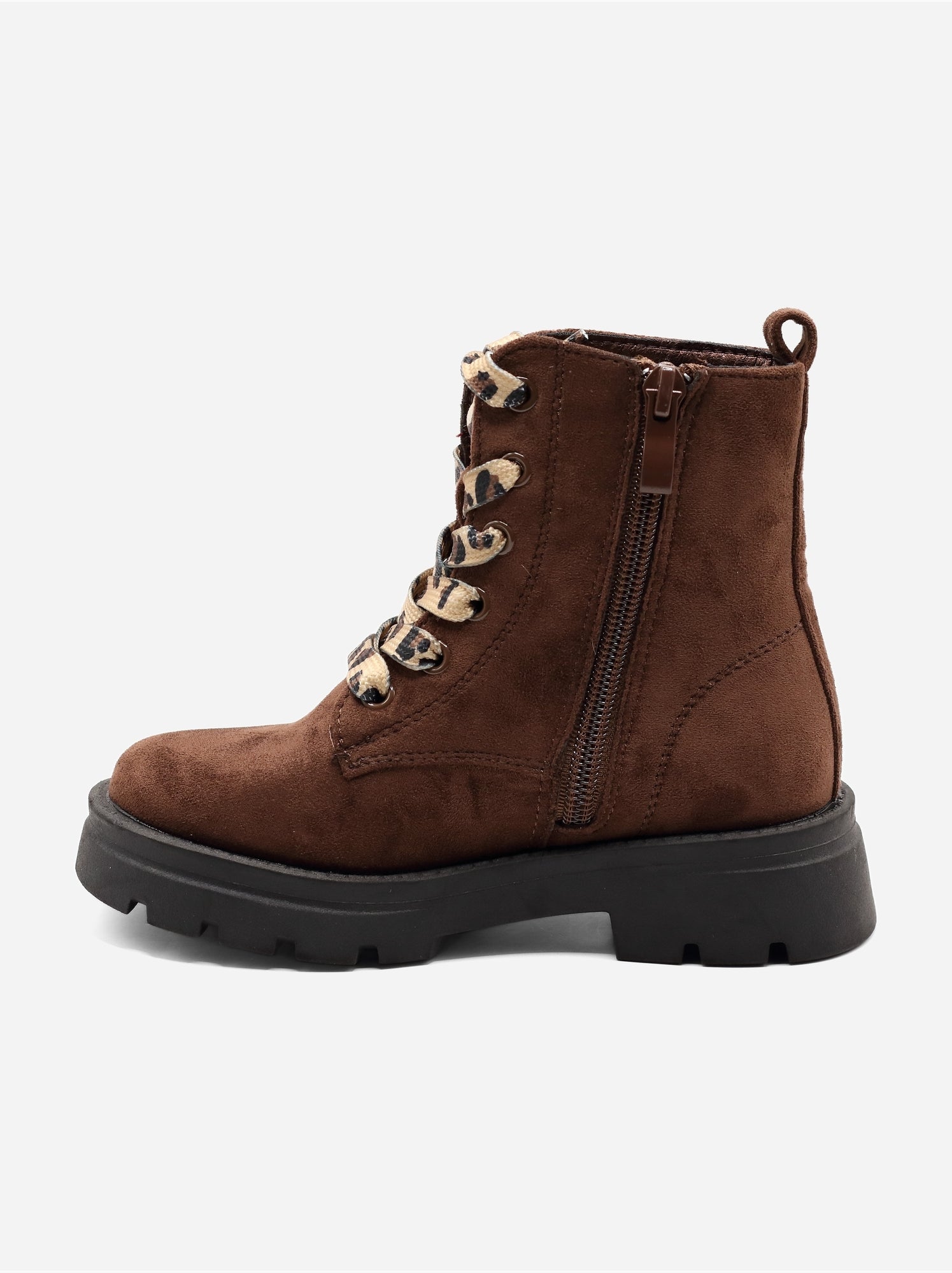 Bottines a lacets - Marron