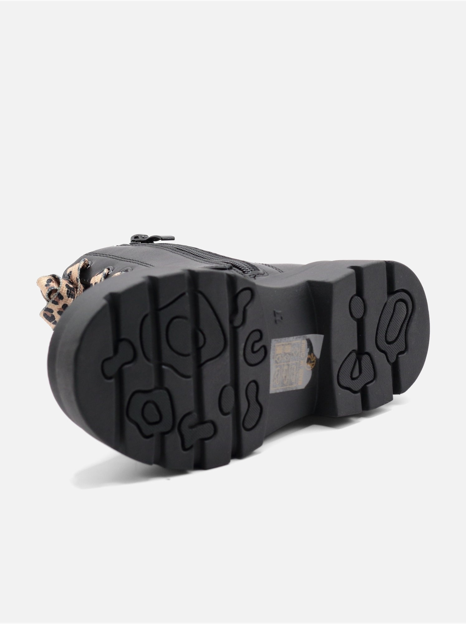Bottines a lacets - Noir mat
