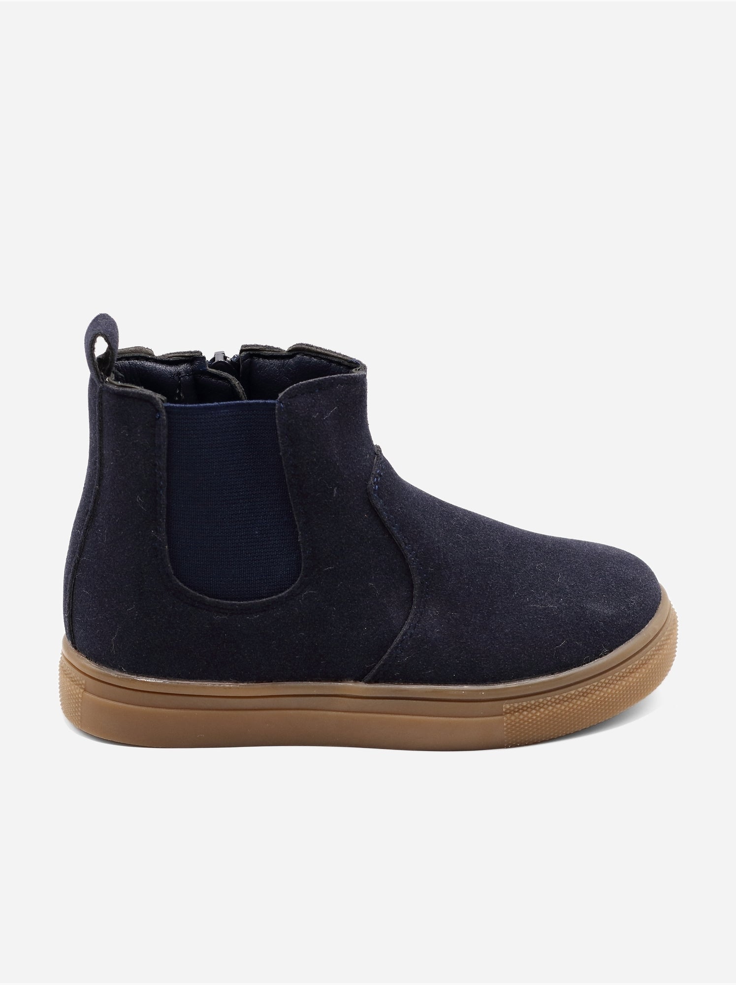 Bottines à zip - Bleu foncé