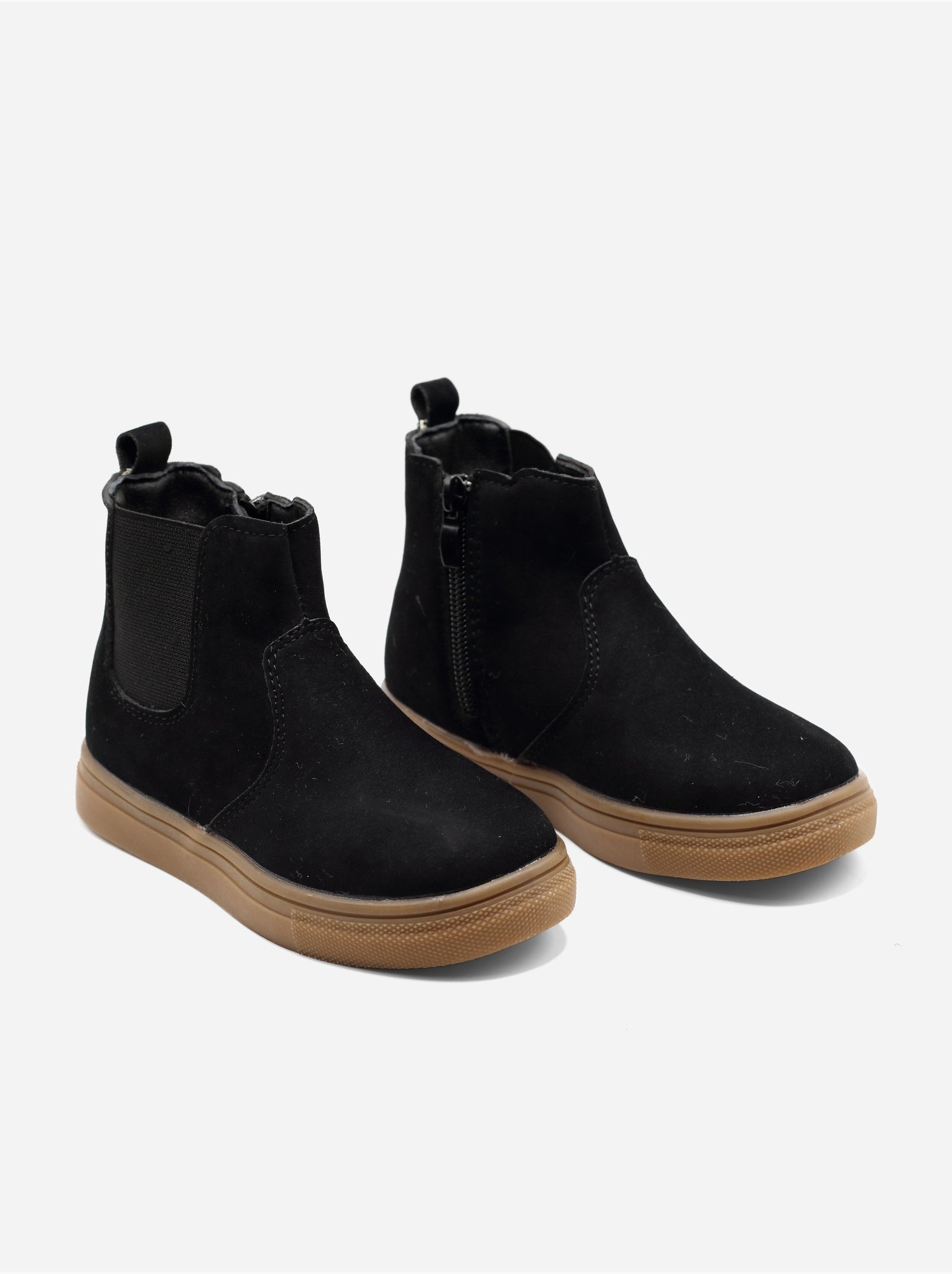 Bottines à zip - Noir