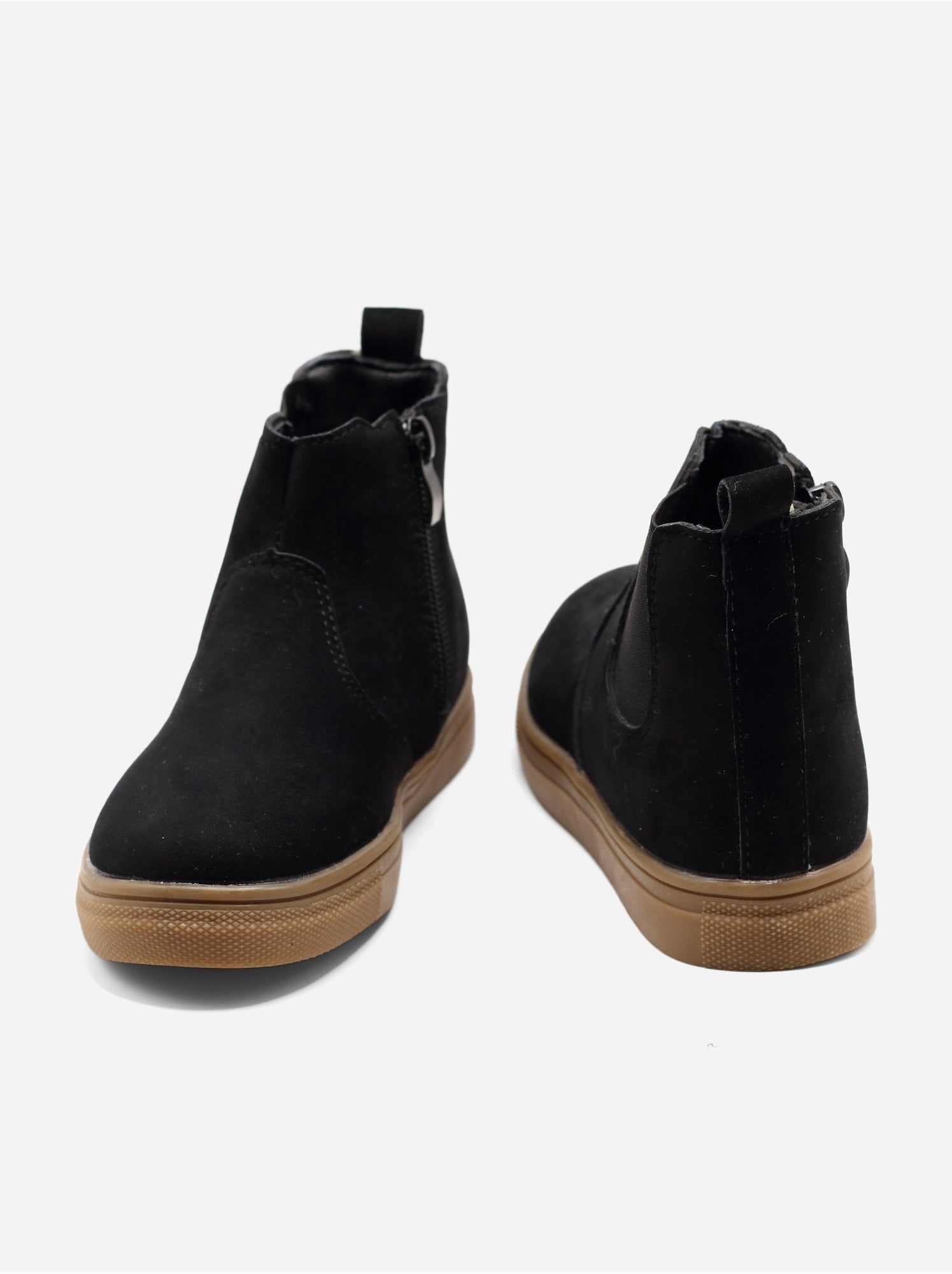 Bottines à zip - Noir