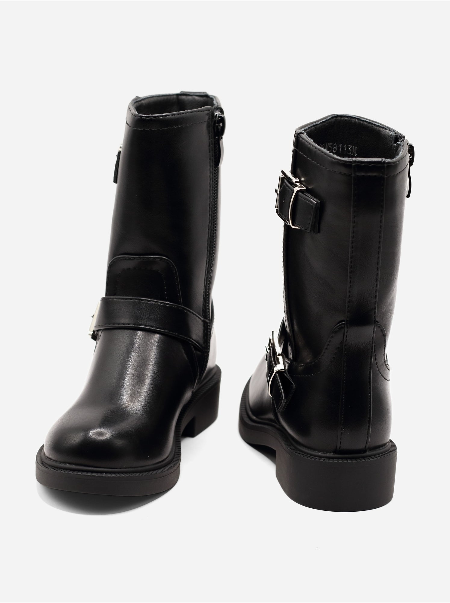 Bottines à zip - Noir