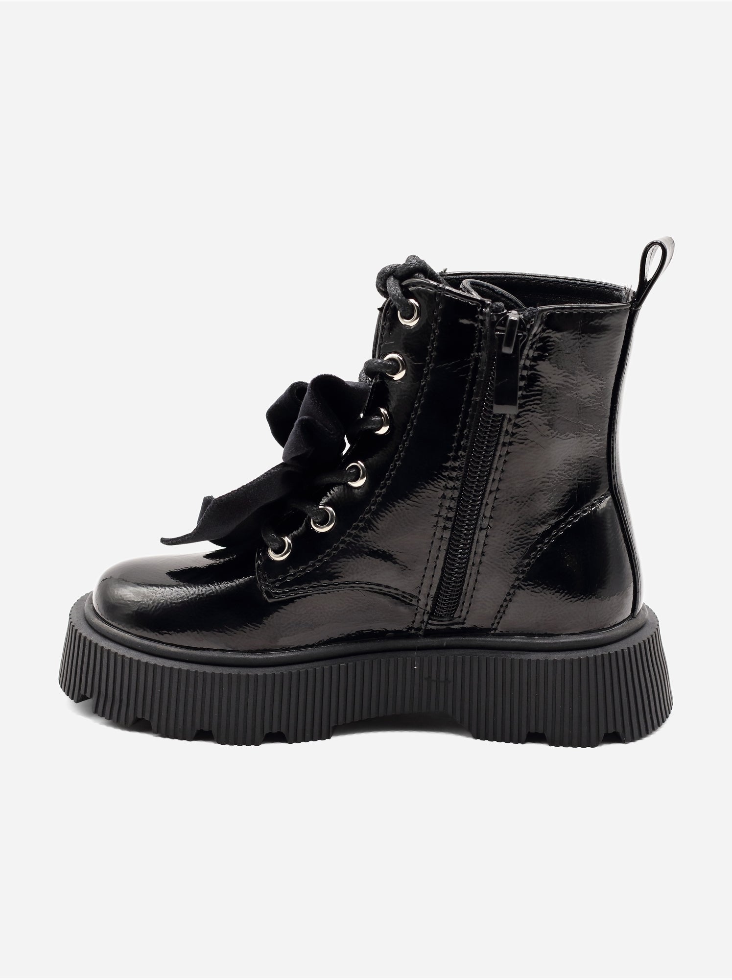 Bottines à zip - Noir