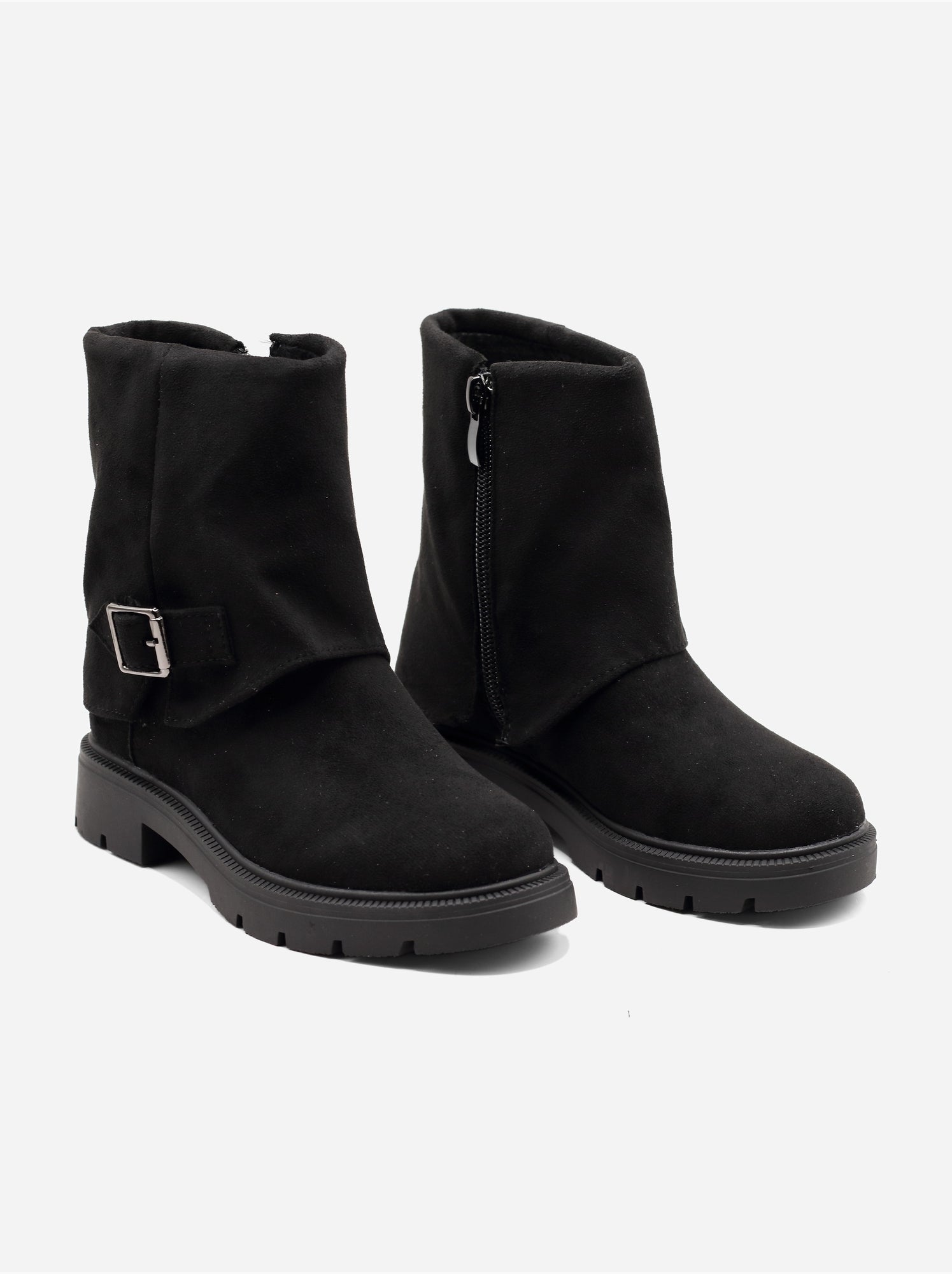 Bottines à zip - Noir
