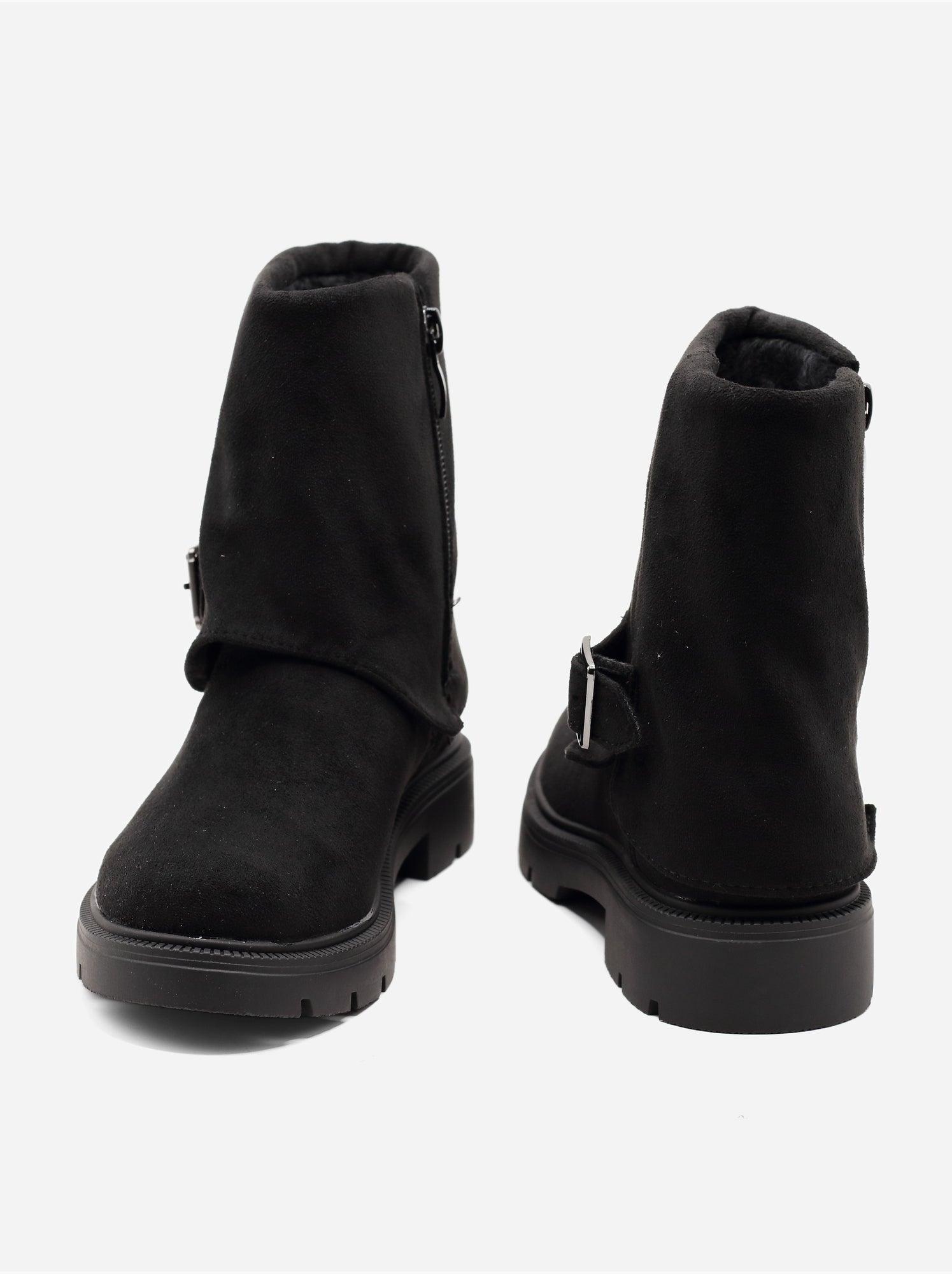 Bottines à zip - Noir