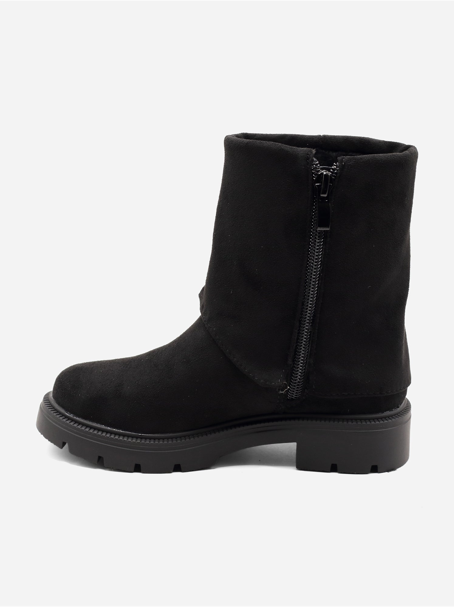 Bottines à zip - Noir
