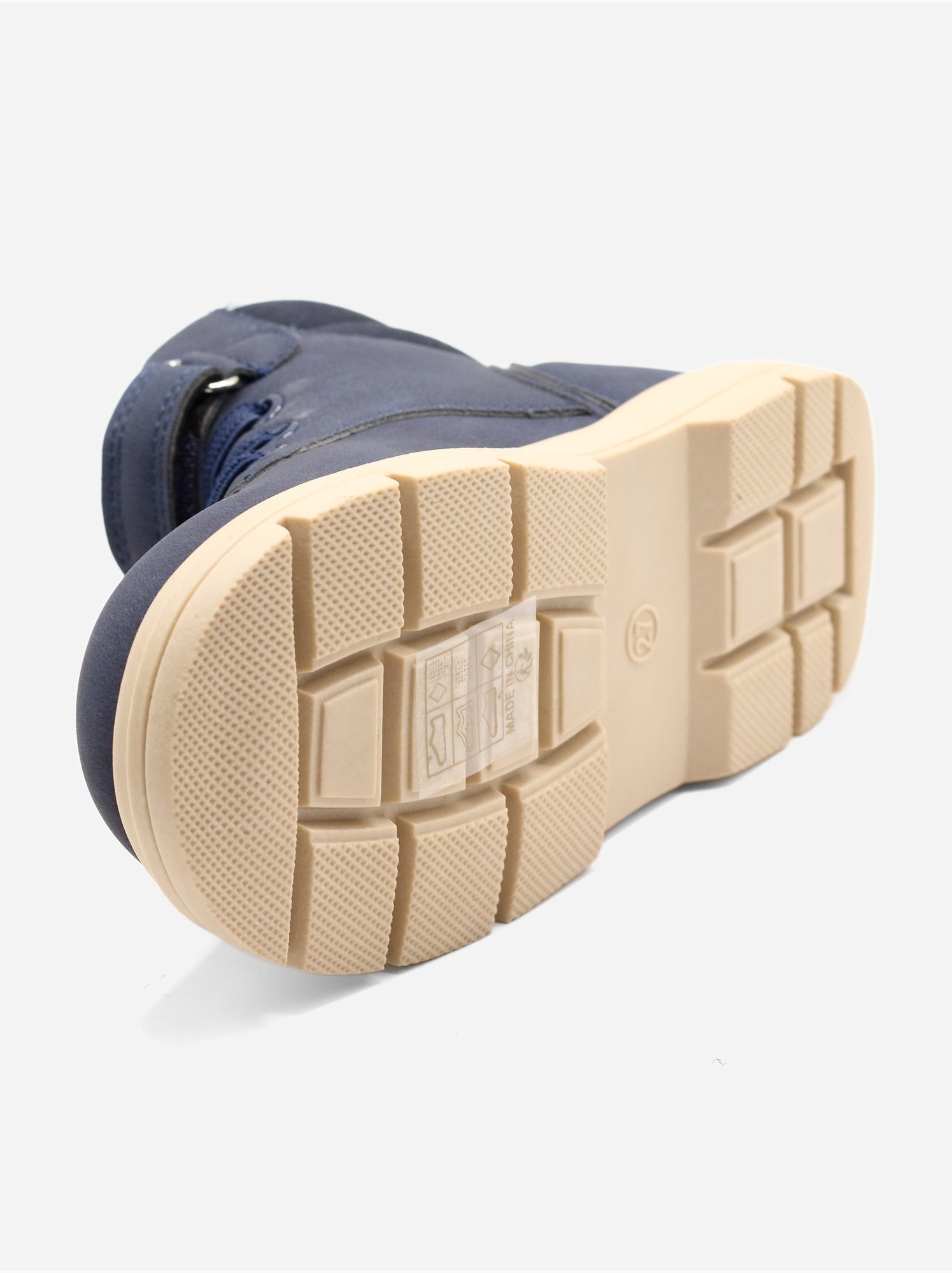 Bottines auto-agrippante - Bleu foncé