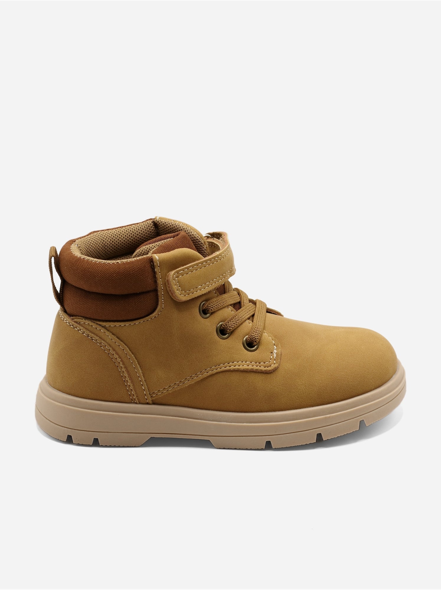 Bottines auto-agrippante - Camel